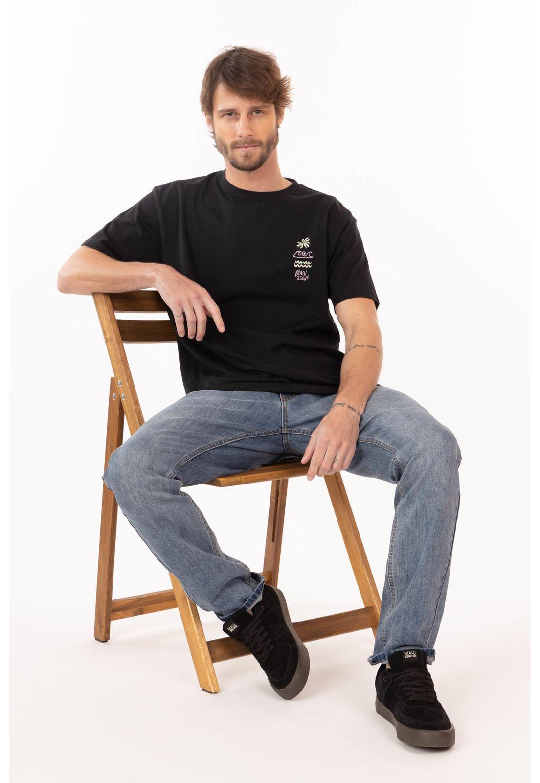 Jeans Rumi Azul Hombre Maui And Sons-3