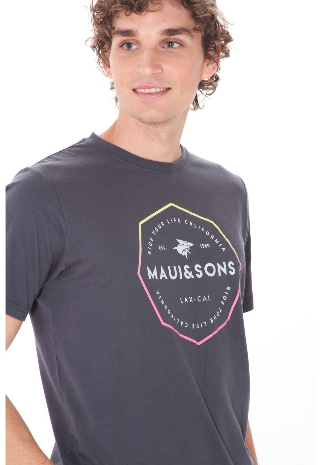 Polera M/C Basica Hombre 5P468-MV21 Gris-2