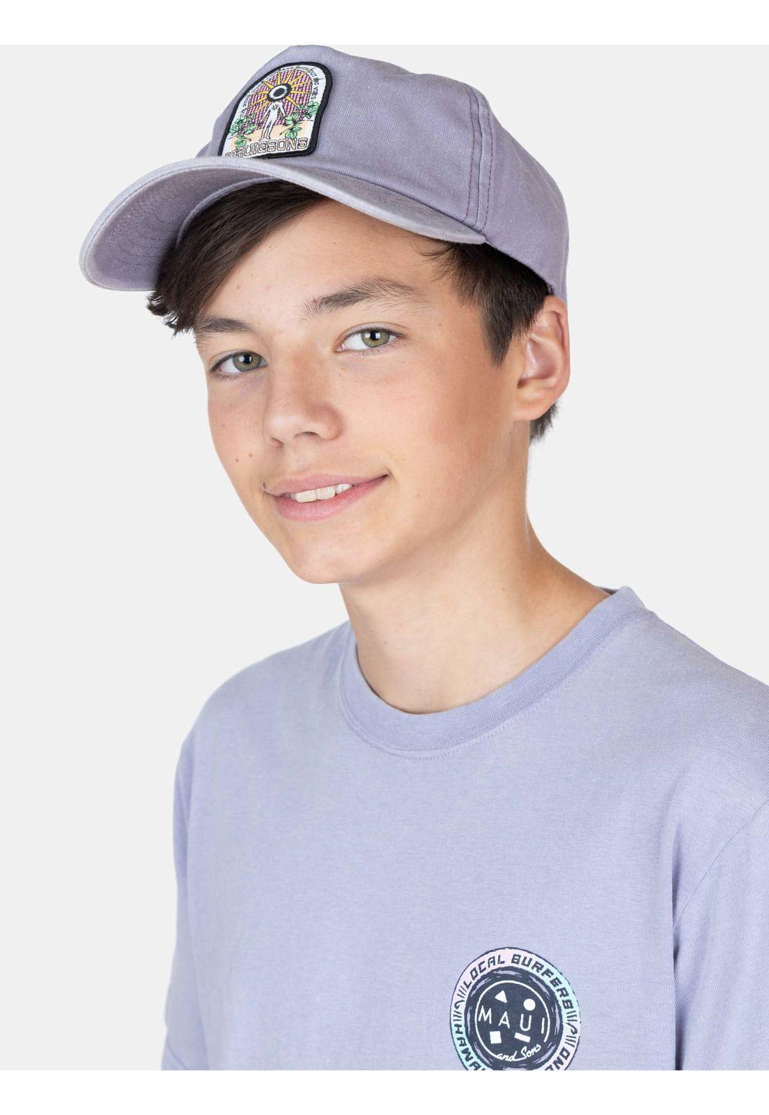 Polera MC FlowAxis Morado Infantil Maui And Sons-2
