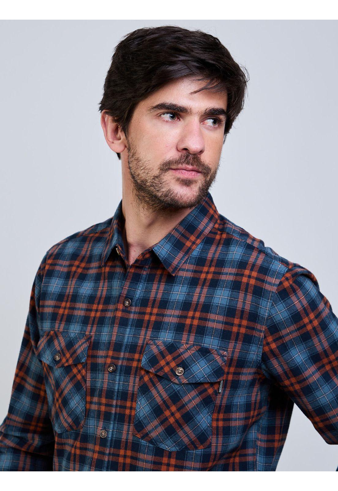 Camisa Pixxo Multicolor Hombre Maui And Sons-3