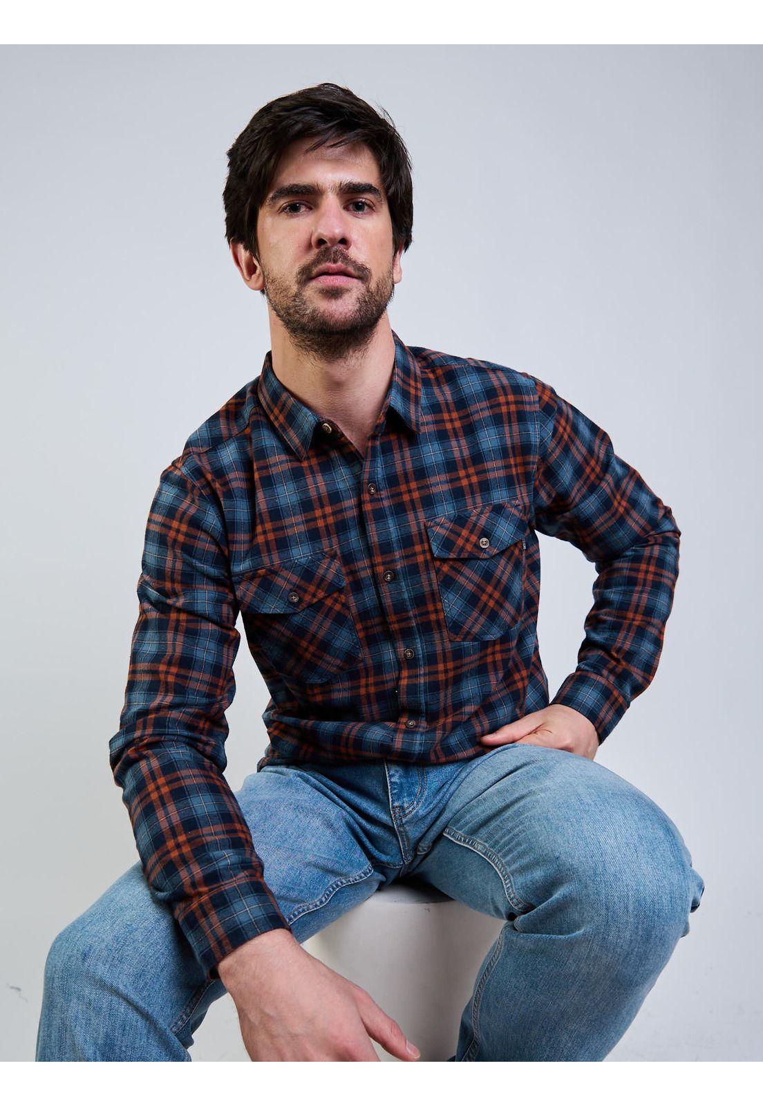 Camisa Pixxo Multicolor Hombre Maui And Sons-6