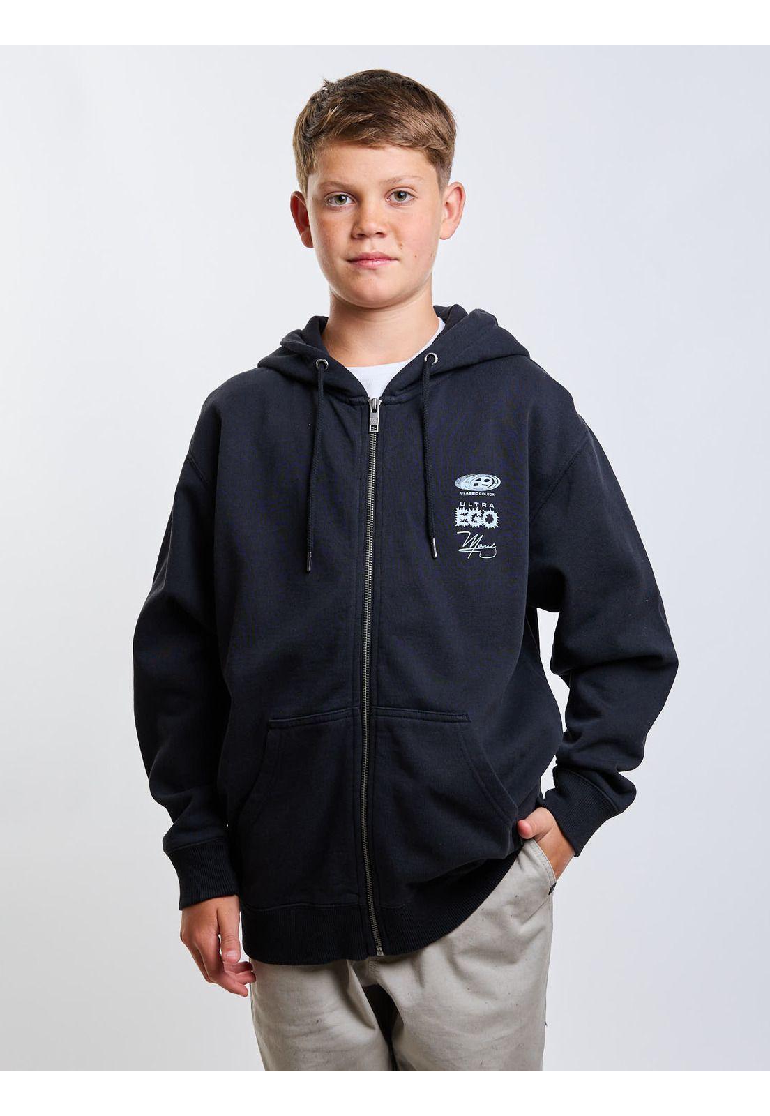 Poleron FZ Freeway Negro Infantil Maui And Sons-0