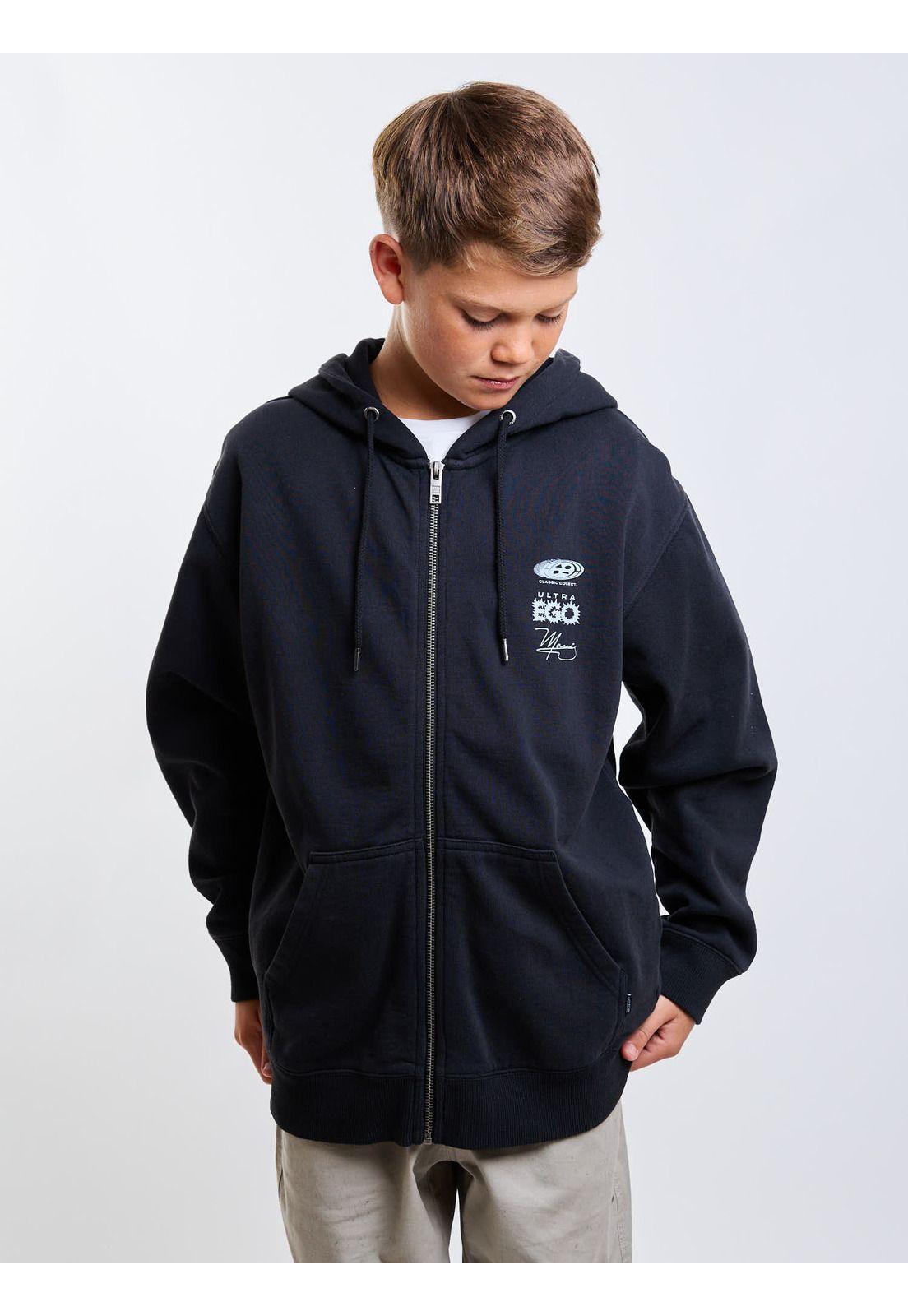 Poleron FZ Freeway Negro Infantil Maui And Sons-5