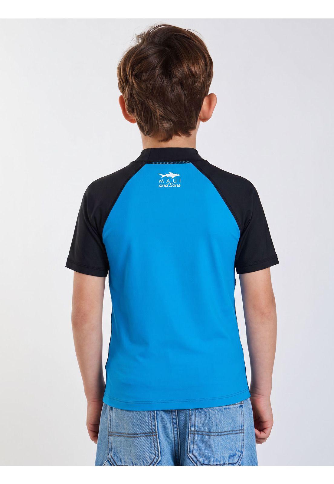 Polera UVP Vibes Azul Infantil Maui and Sons-2