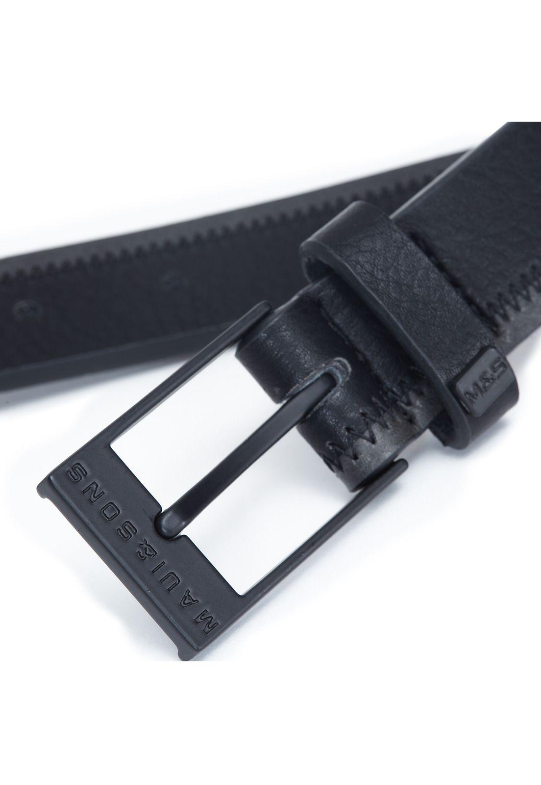 Cinturon Hombre Negro Maui and Sons 5AV1642-MV21-1