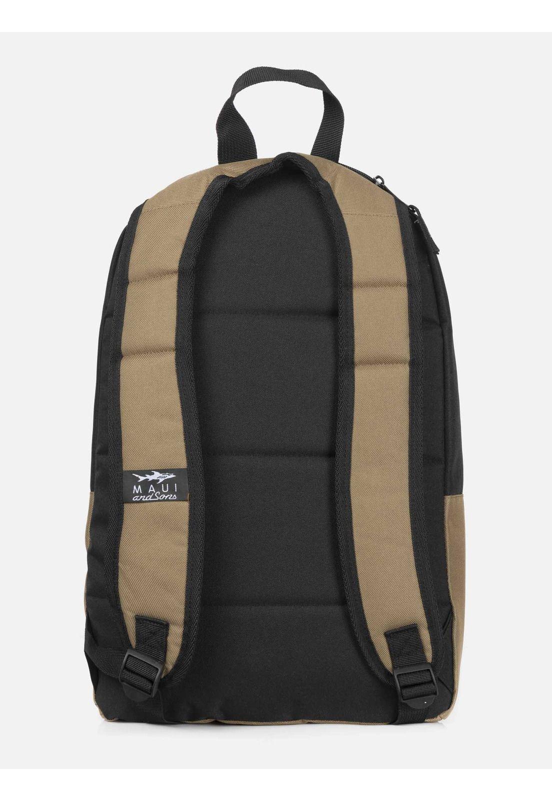 Mochila Escolar Hombre 5AM205-MT22 Café Maui and Sons-2