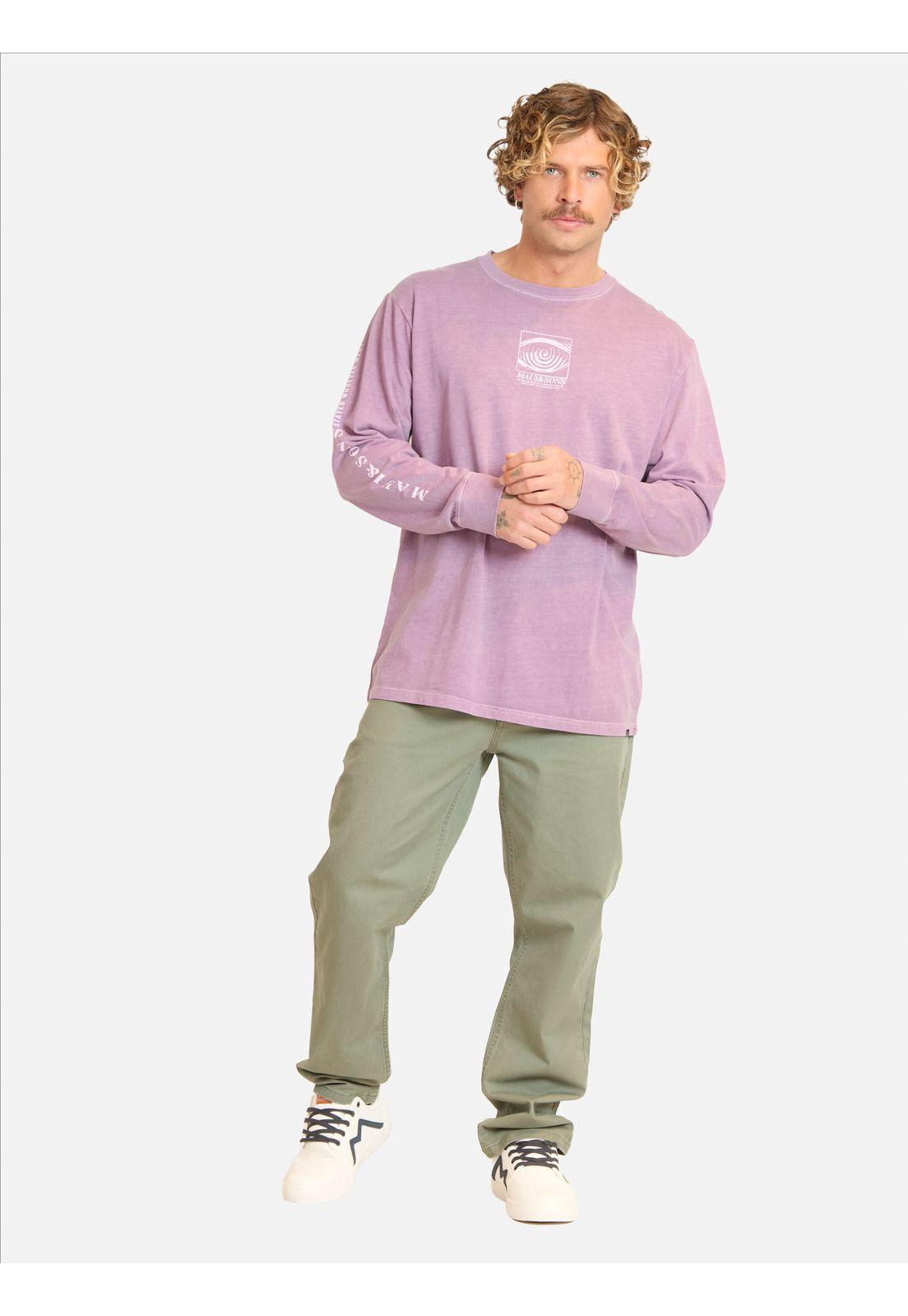 Polera ML Mesuf Burdeo Hombre Maui And Sons-3