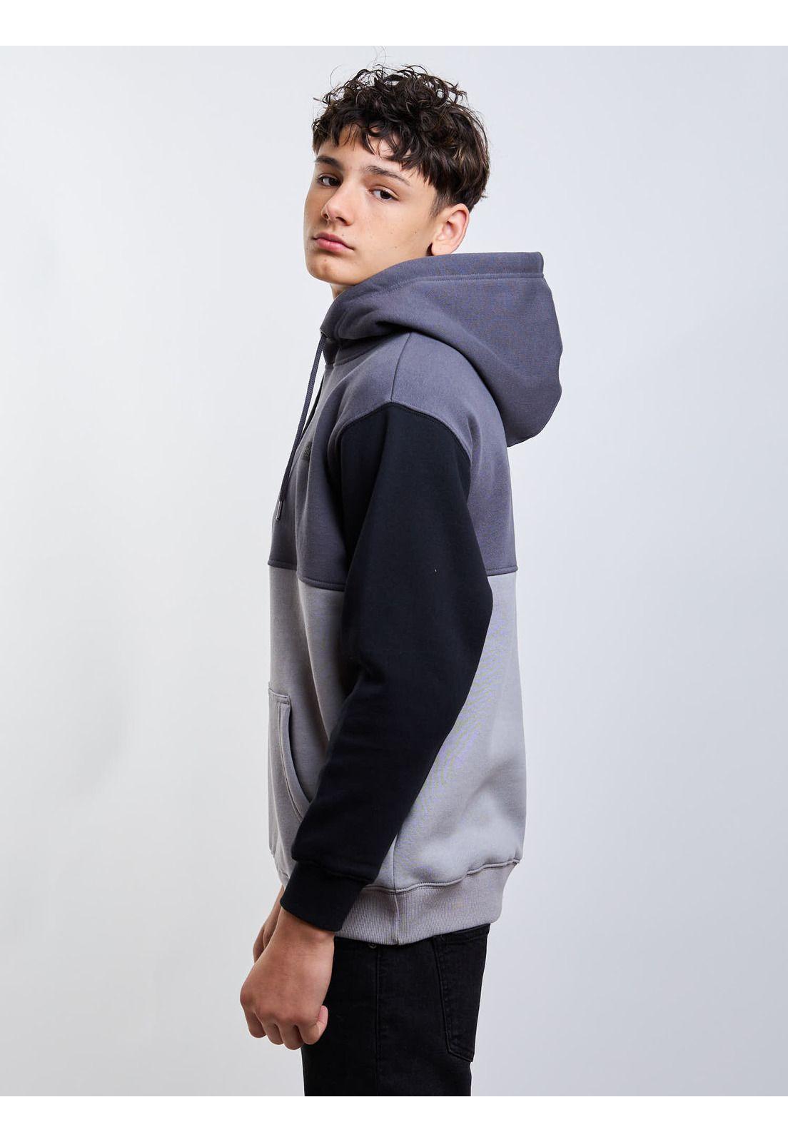 Poleron Canguro Sailor Gris Infantil Maui And Sons-2