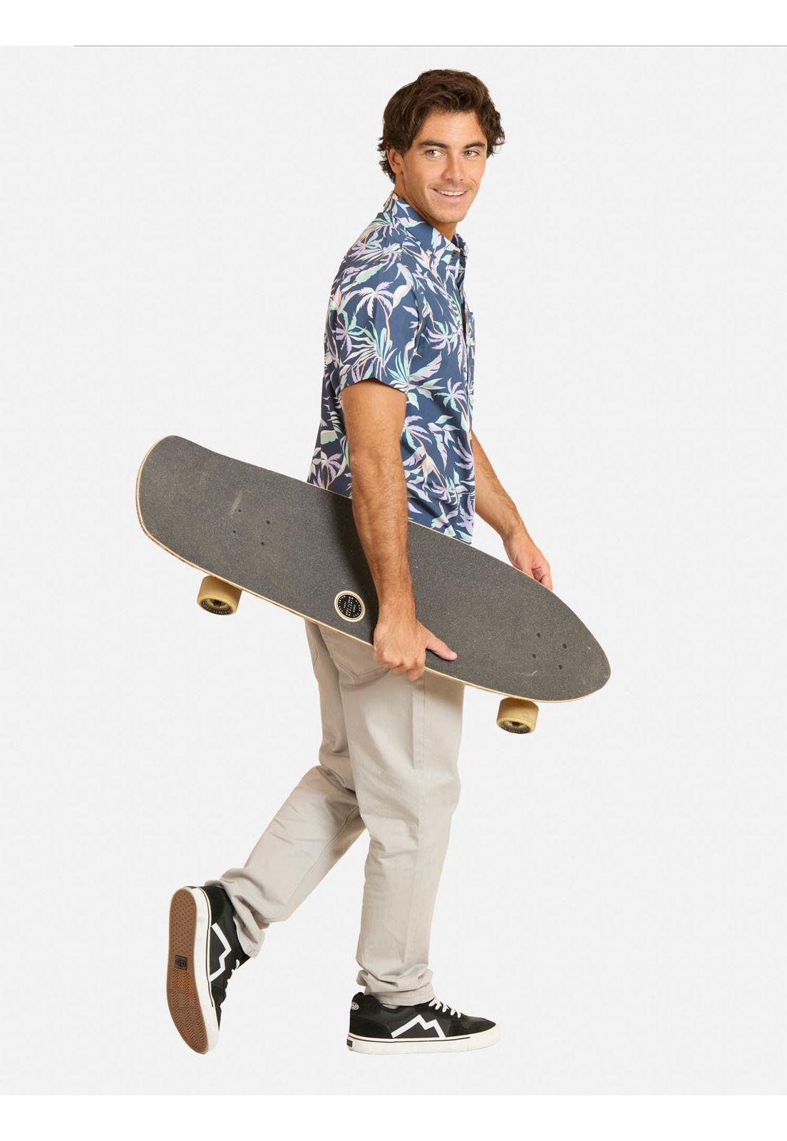 Camisa MC Irua Multicolor Hombre Maui And Sons-3