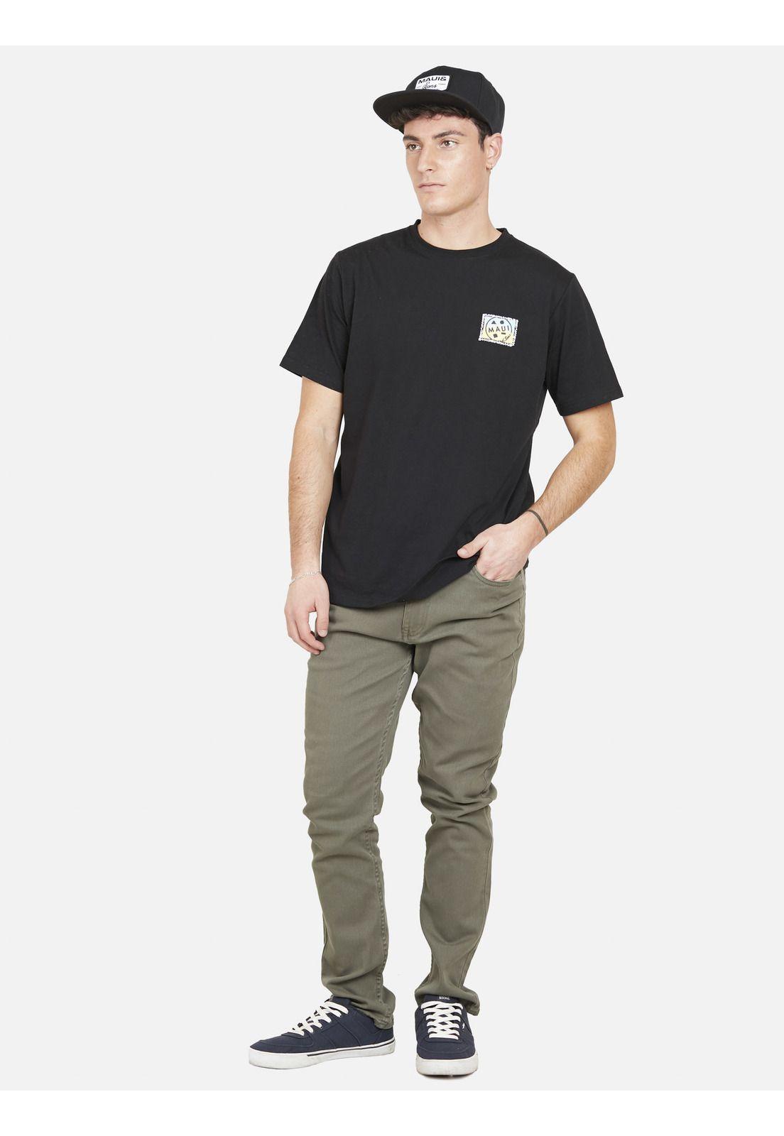 Pantalon 5N160 Hombre Verde Maui and Sons-3