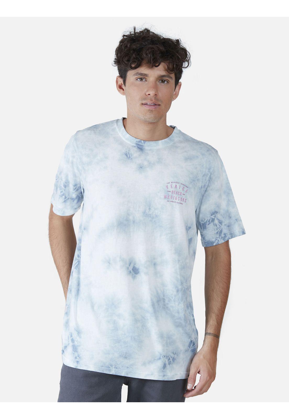 Polera  Hombre Azul 5P688-MV22 Maui And Sons-0