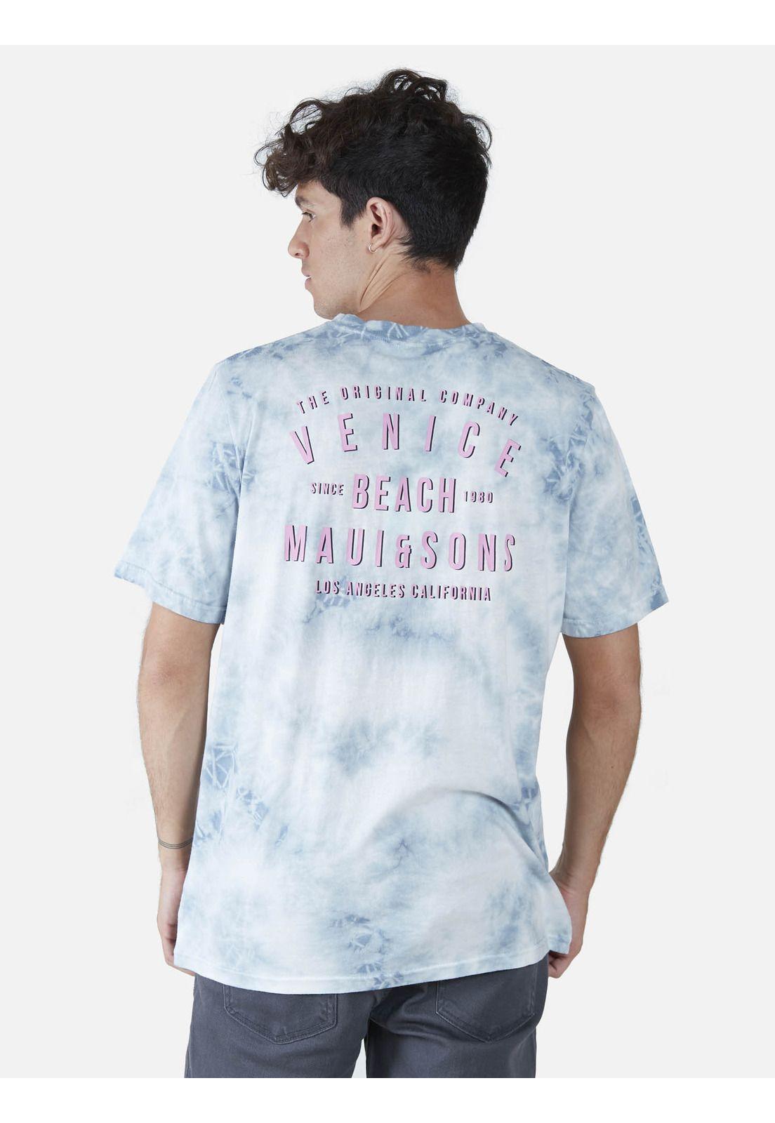 Polera  Hombre Azul 5P688-MV22 Maui And Sons-1