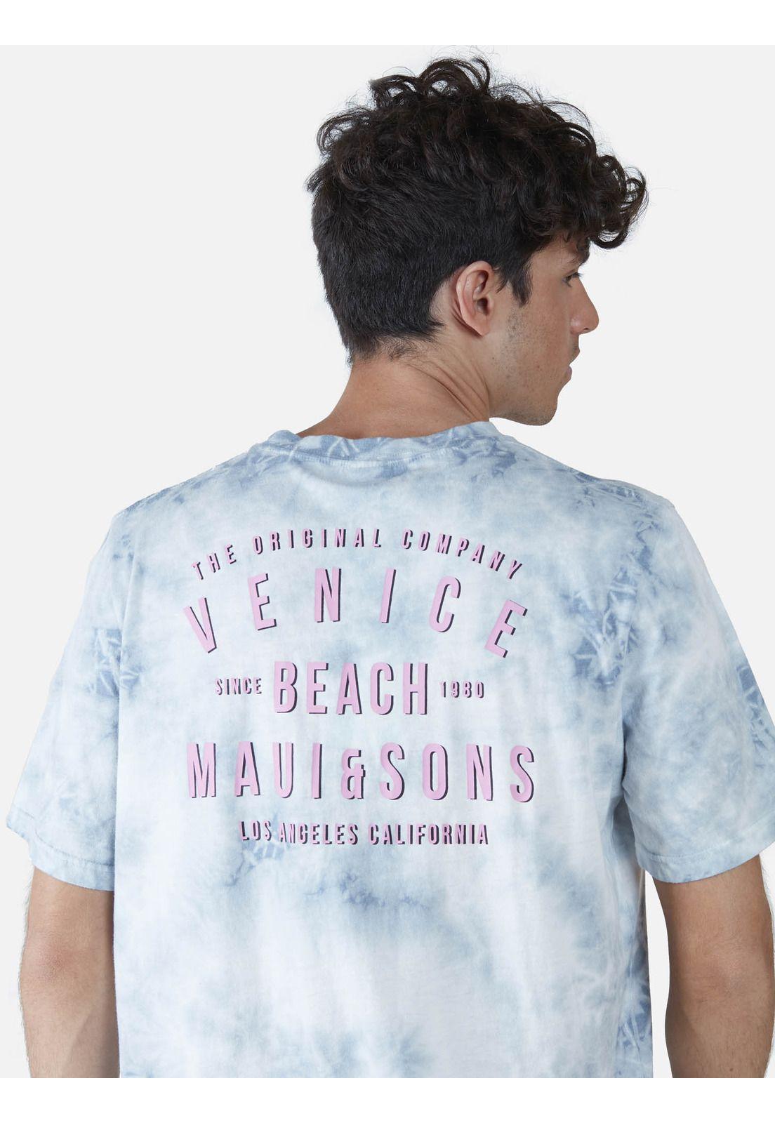 Polera  Hombre Azul 5P688-MV22 Maui And Sons-2