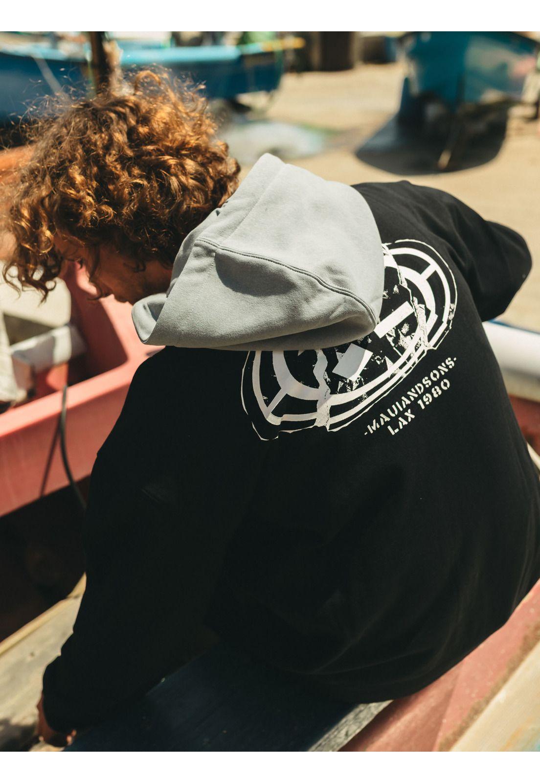 Poleron FZ Destroy Negro Hombre Maui And Sons-1