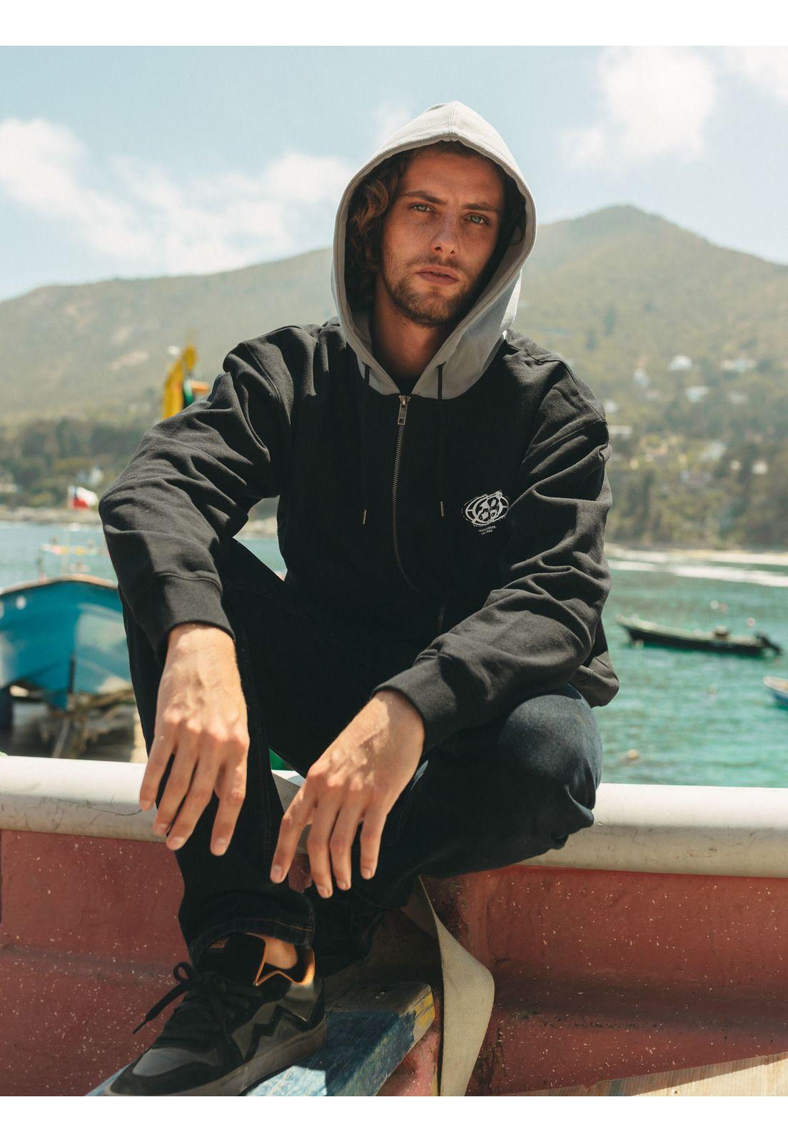 Poleron FZ Destroy Negro Hombre Maui And Sons-2