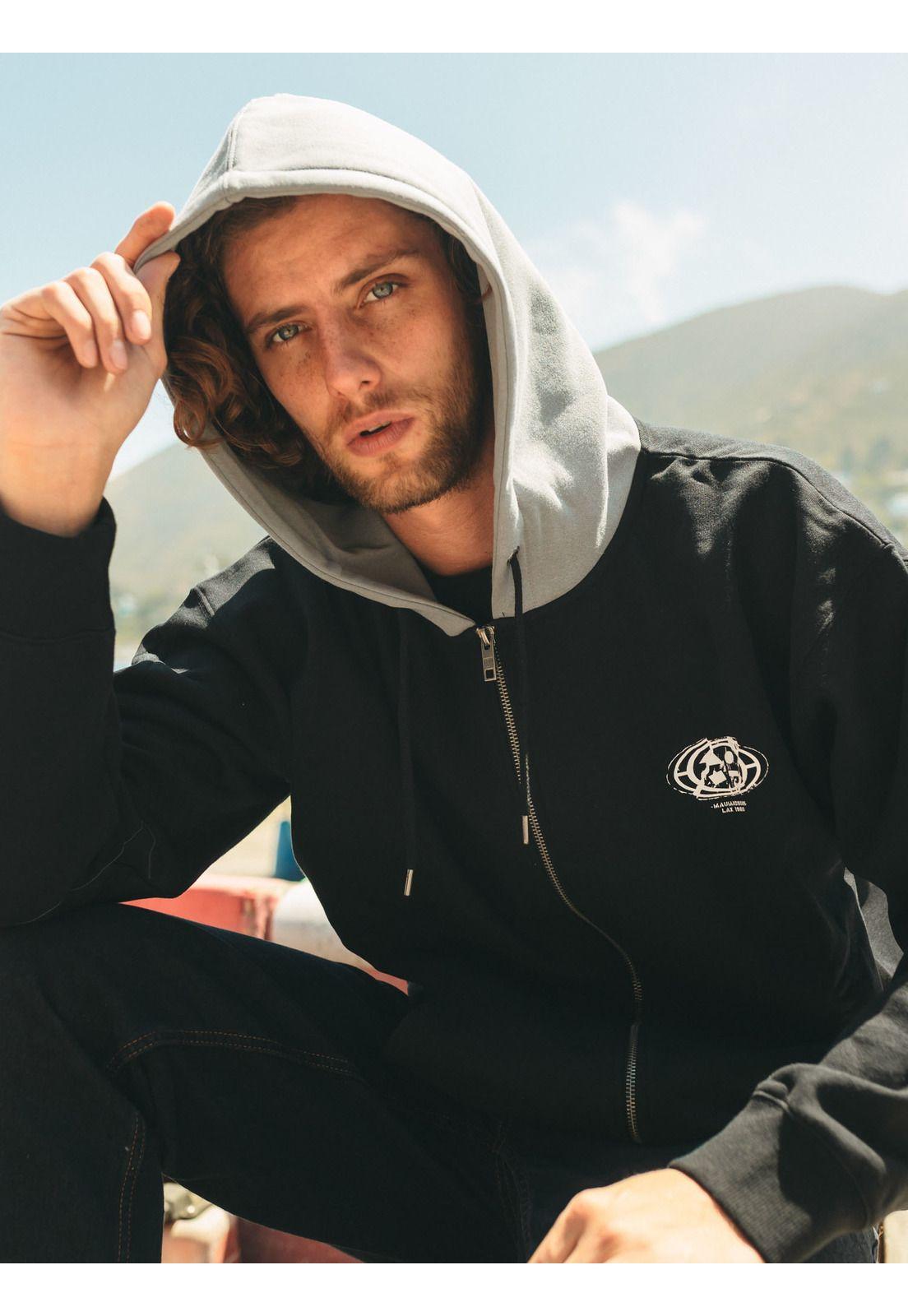 Poleron FZ Destroy Negro Hombre Maui And Sons-3