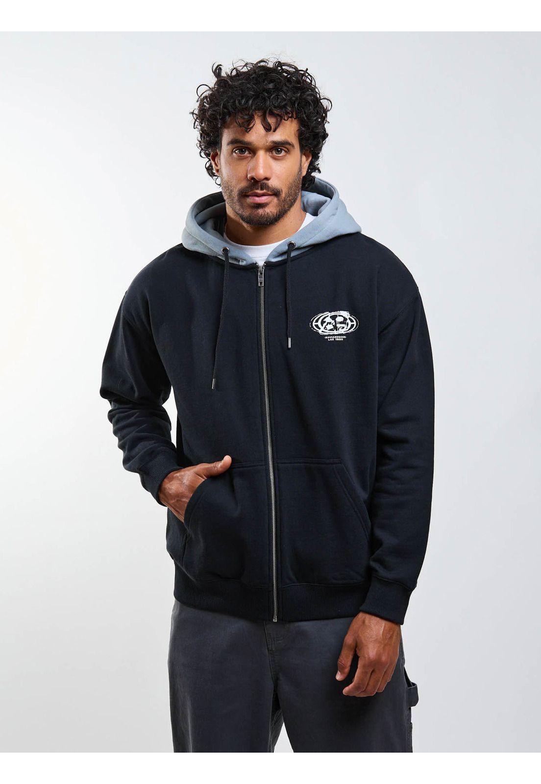 Poleron FZ Destroy Negro Hombre Maui And Sons-4