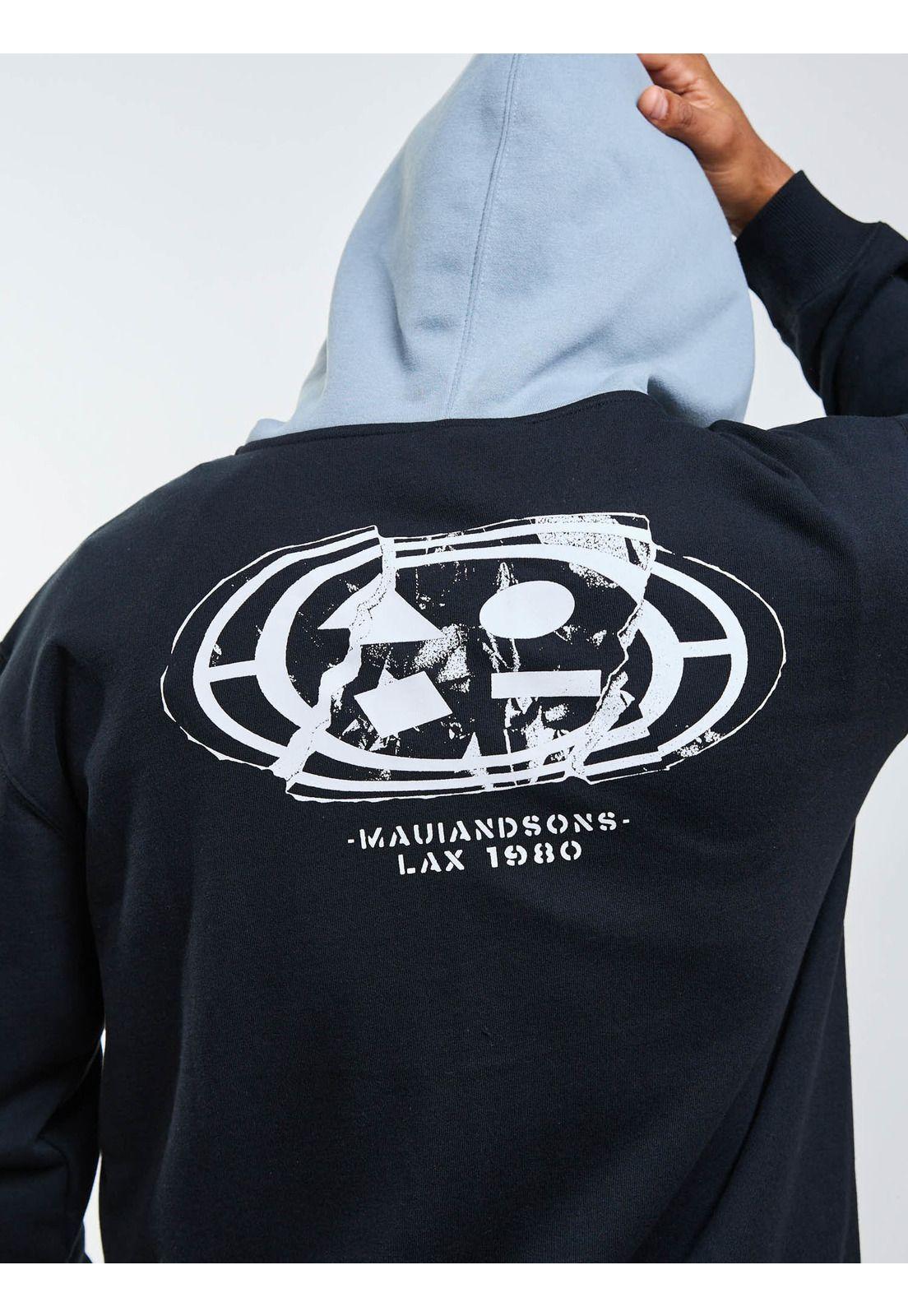 Poleron FZ Destroy Negro Hombre Maui And Sons-8