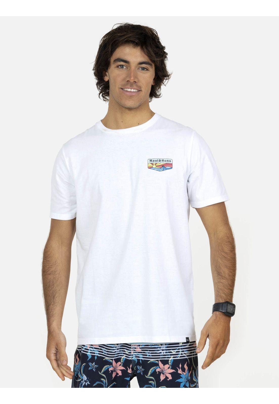 Polera  Hombre Blanco 5P383-MV22 Maui And Sons-0