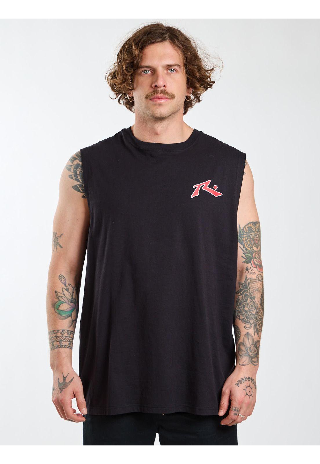 Polera SM Sandbar Negro Hombre Rusty-1