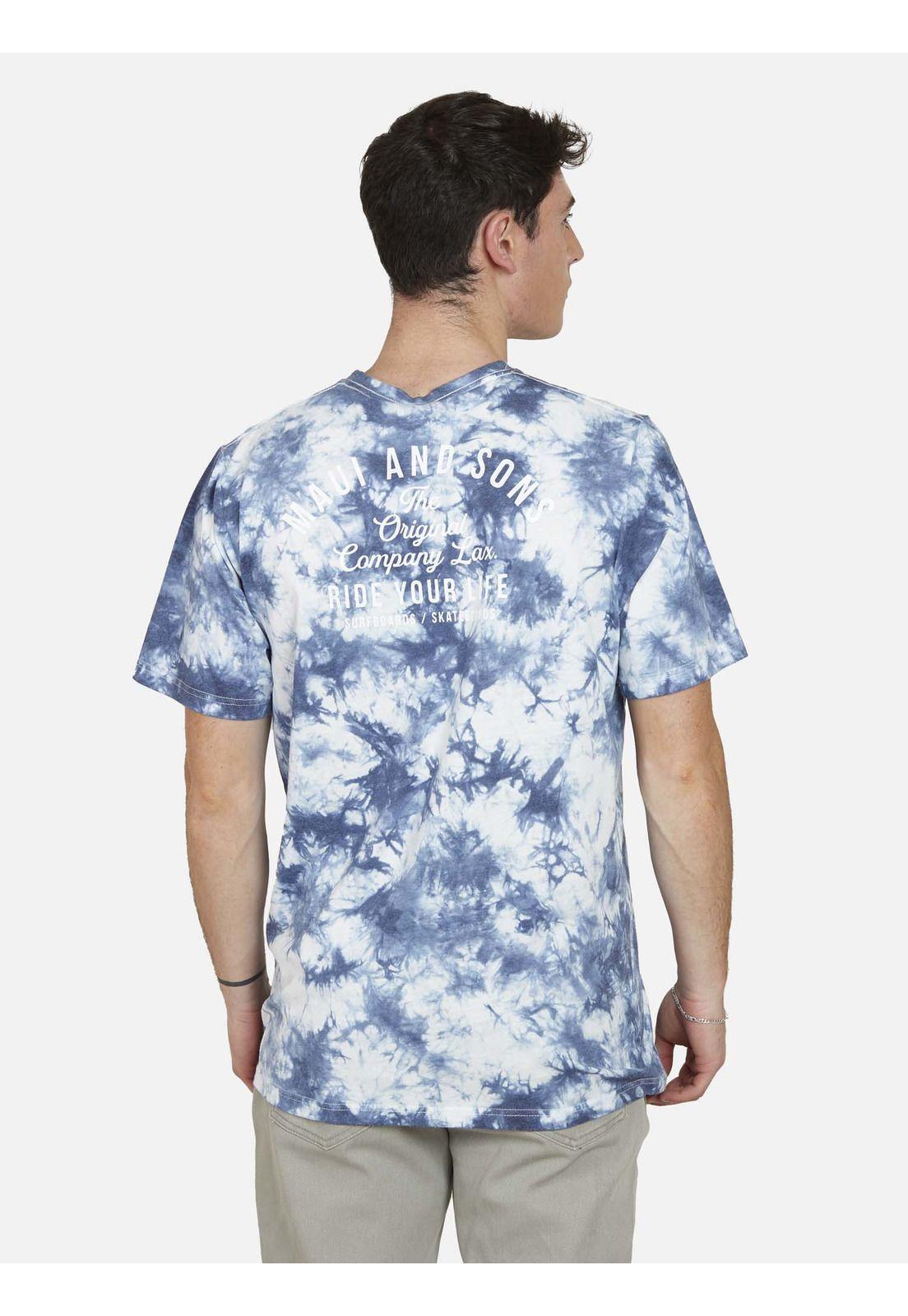 Polera SKATE VITALS S/S TEE Hombre Multicolor Maui and Sons-1