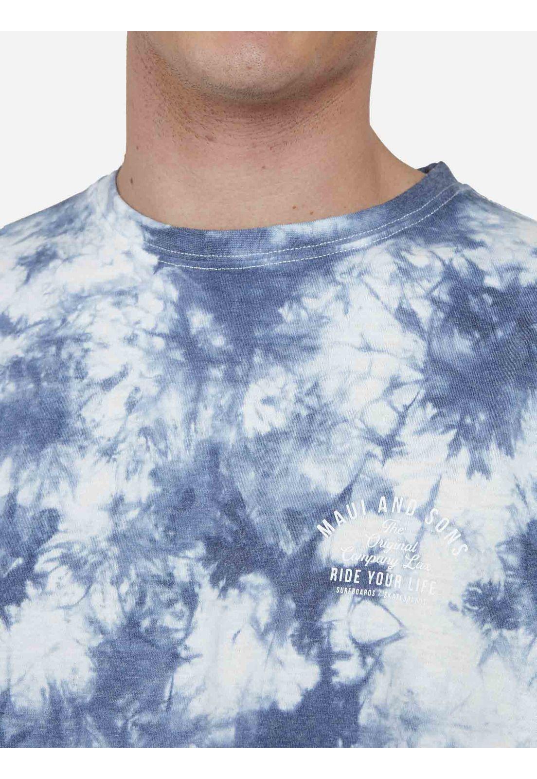 Polera SKATE VITALS S/S TEE Hombre Multicolor Maui and Sons-2