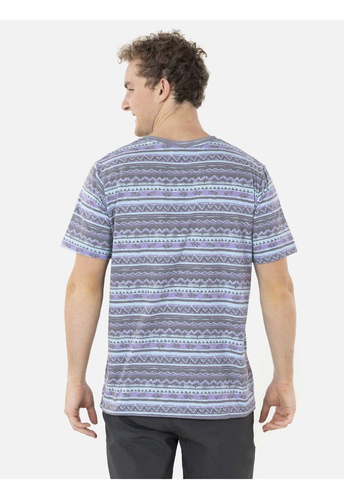 Polera ETHNIC LINES Hombre Multicolor Maui and Sons-1