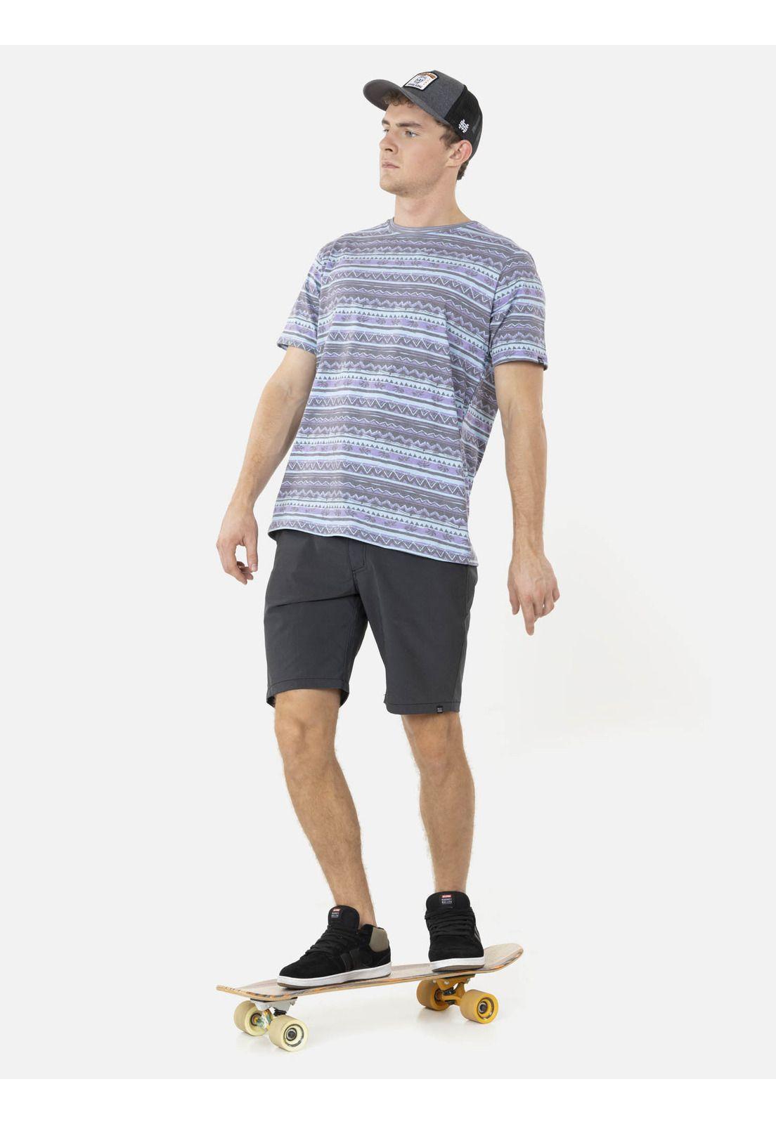 Polera ETHNIC LINES Hombre Multicolor Maui and Sons-3