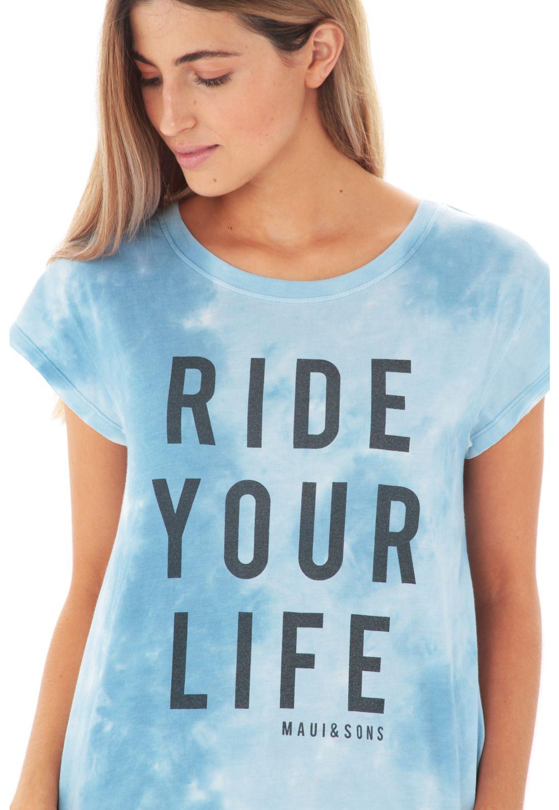 Polera M/C Mujer 5P424-WV21 Celeste-2