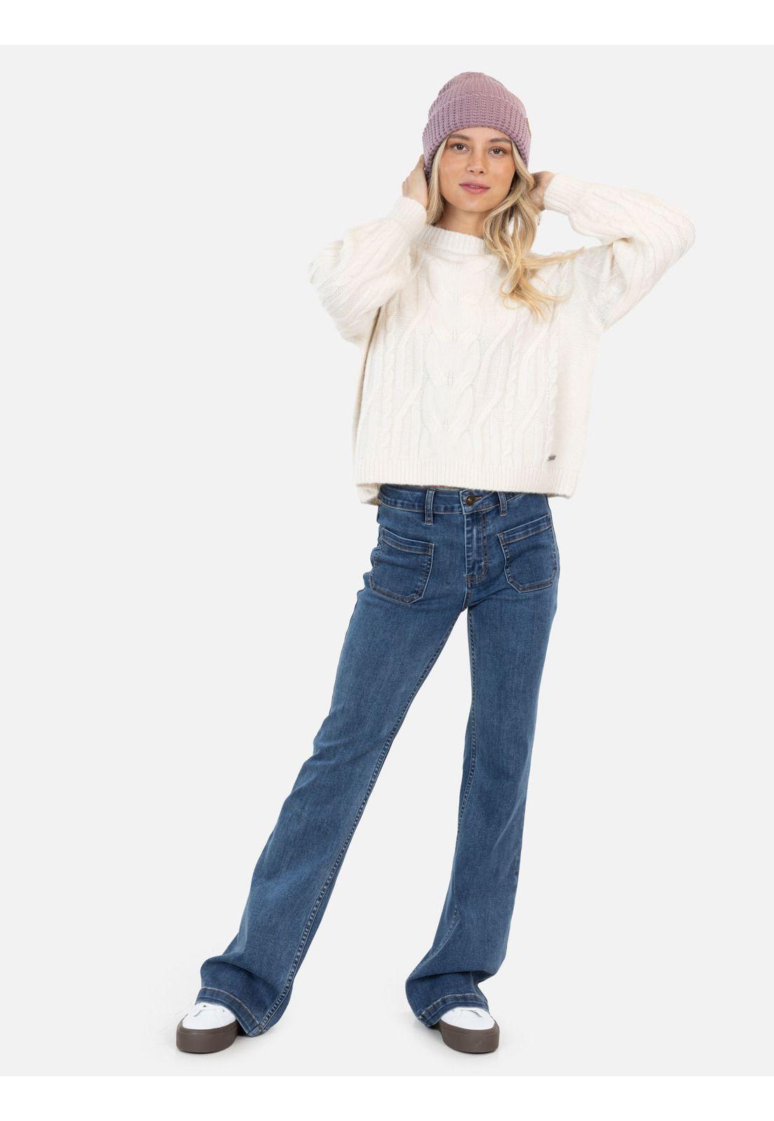Sweater Alizee Blanco Mujer Maui And Sons-3