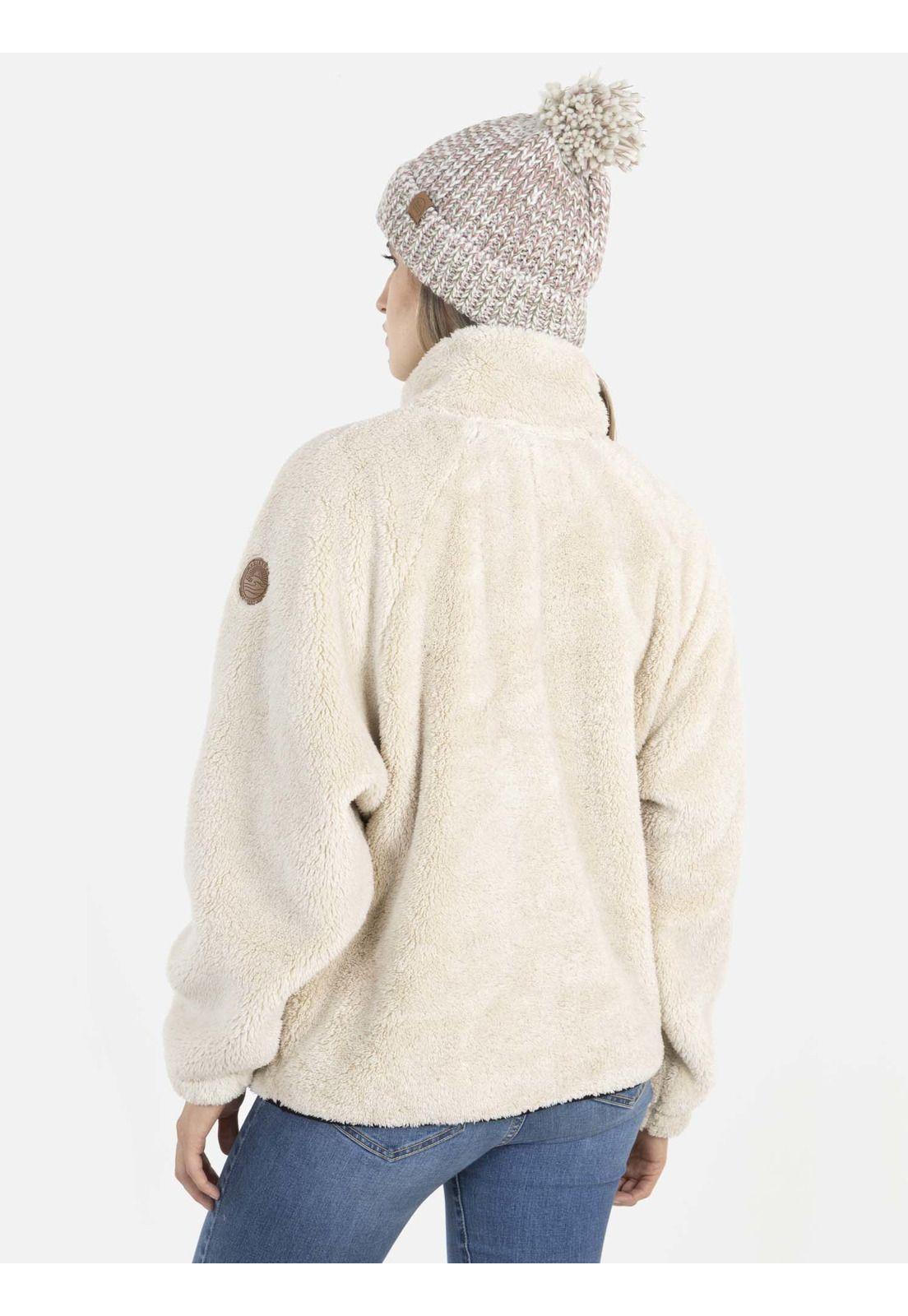 Poleron NAVY Mujer Café Maui and Sons-1