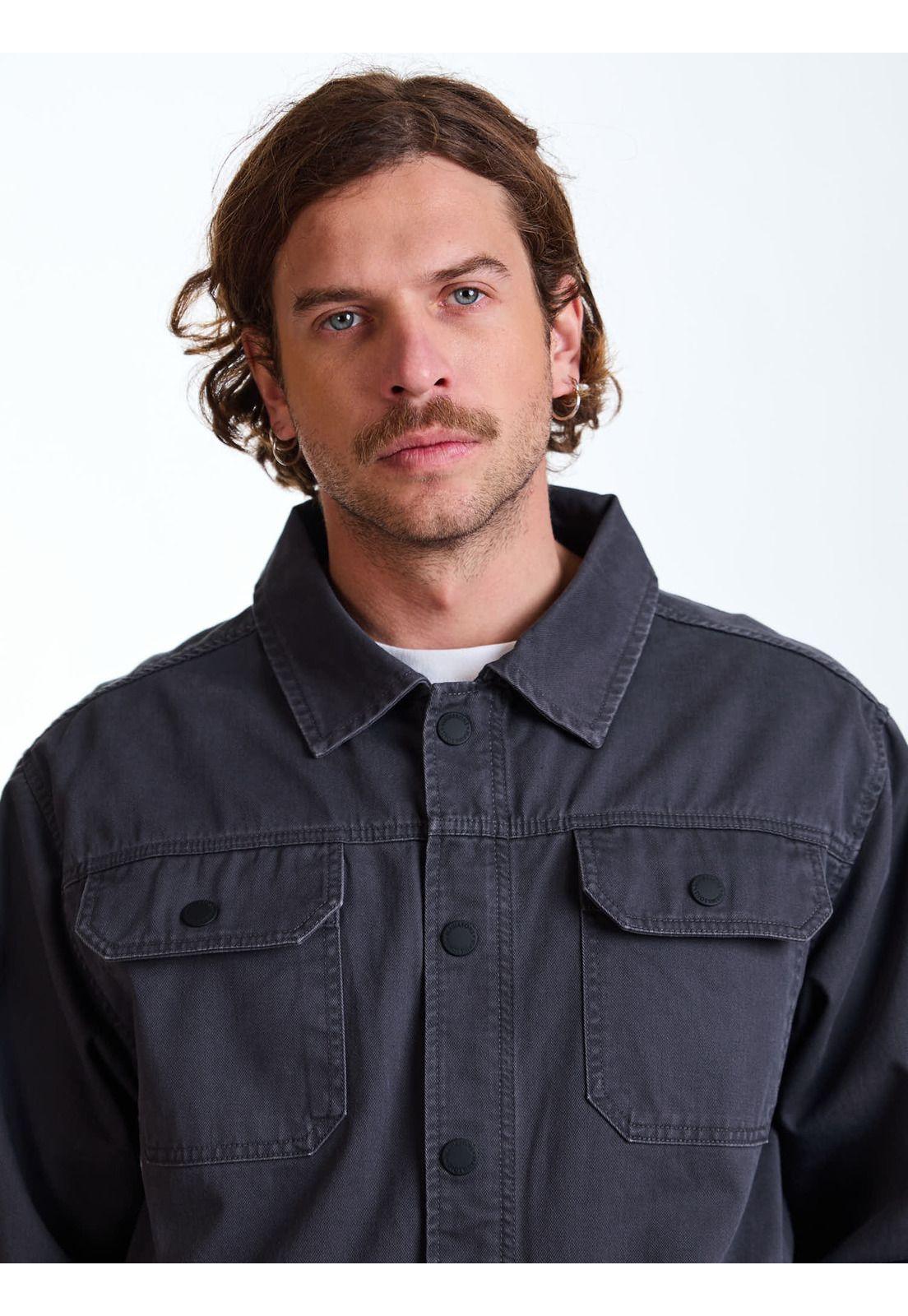Chaqueta Tropic Gris Hombre Maui and Sons-3