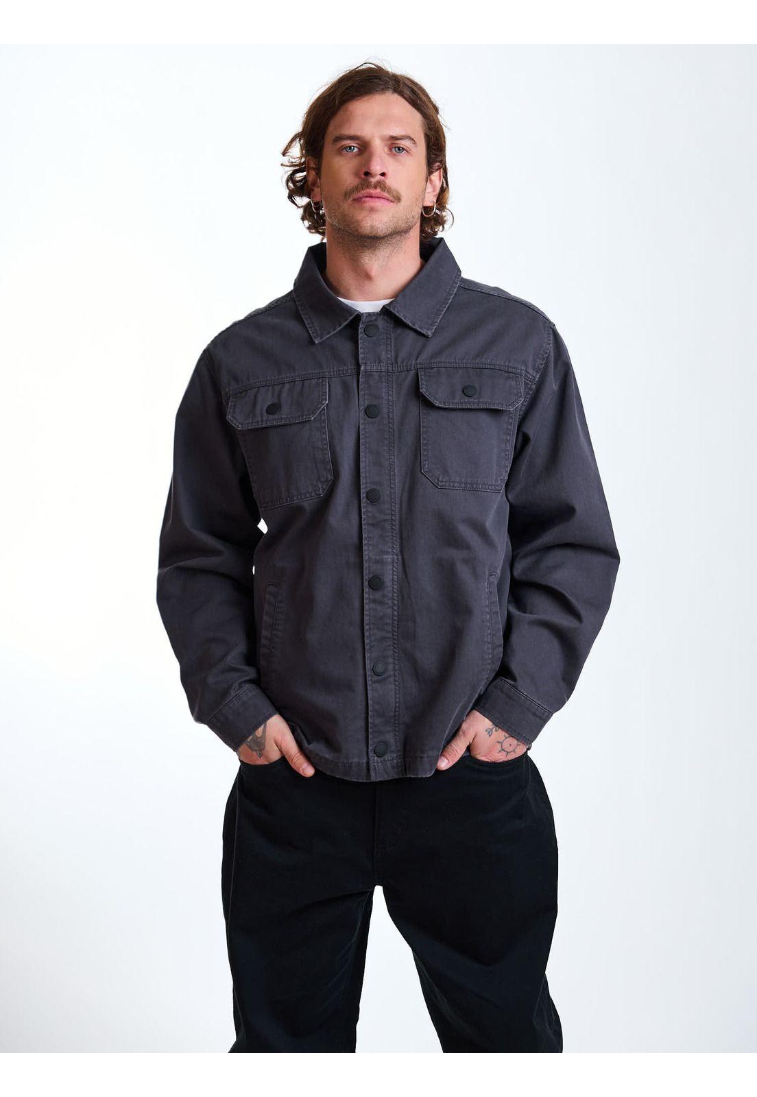 Chaqueta Tropic Gris Hombre Maui and Sons-6