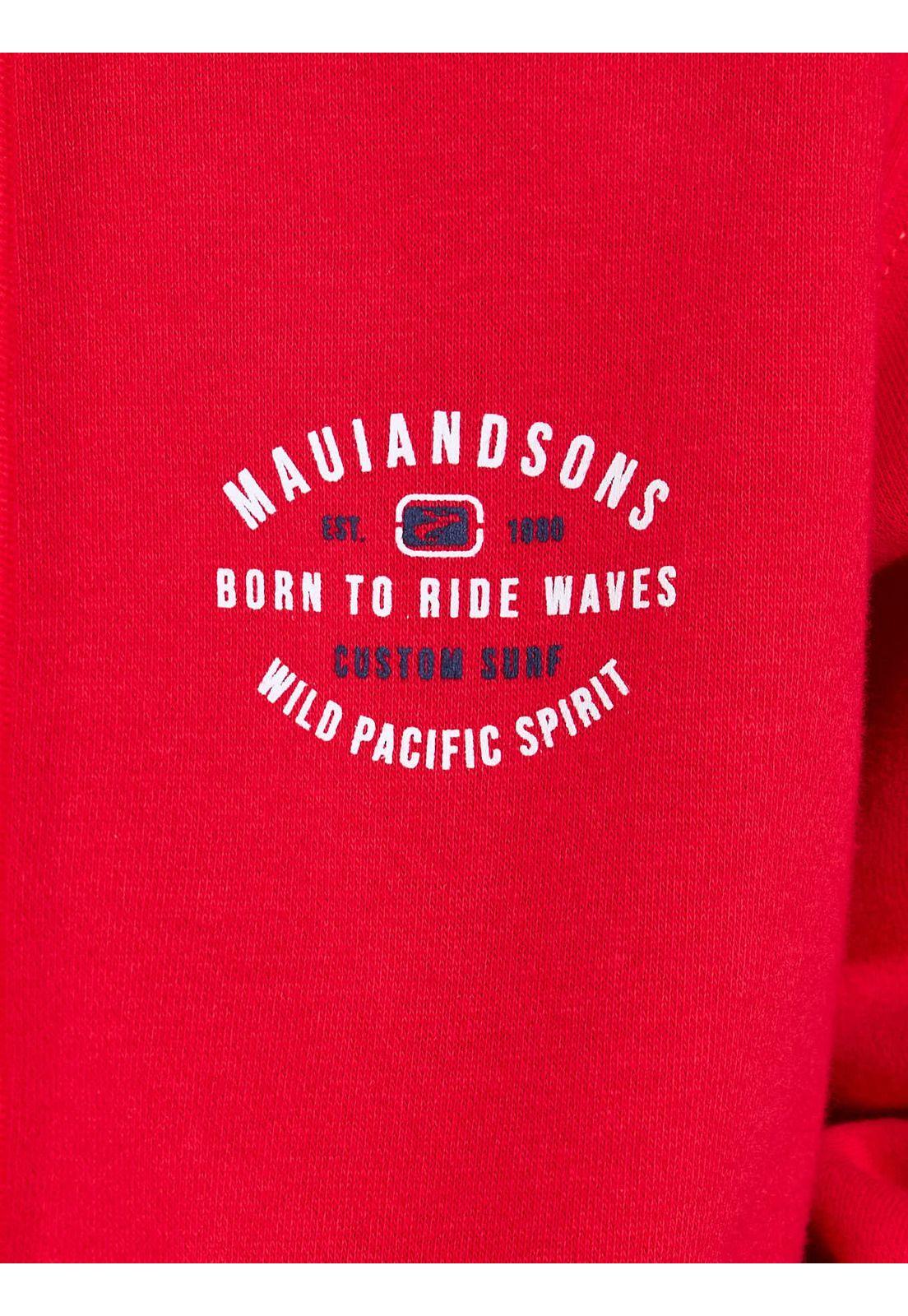 Poleron FZ Flow Rojo Infantil Maui and Sons-5