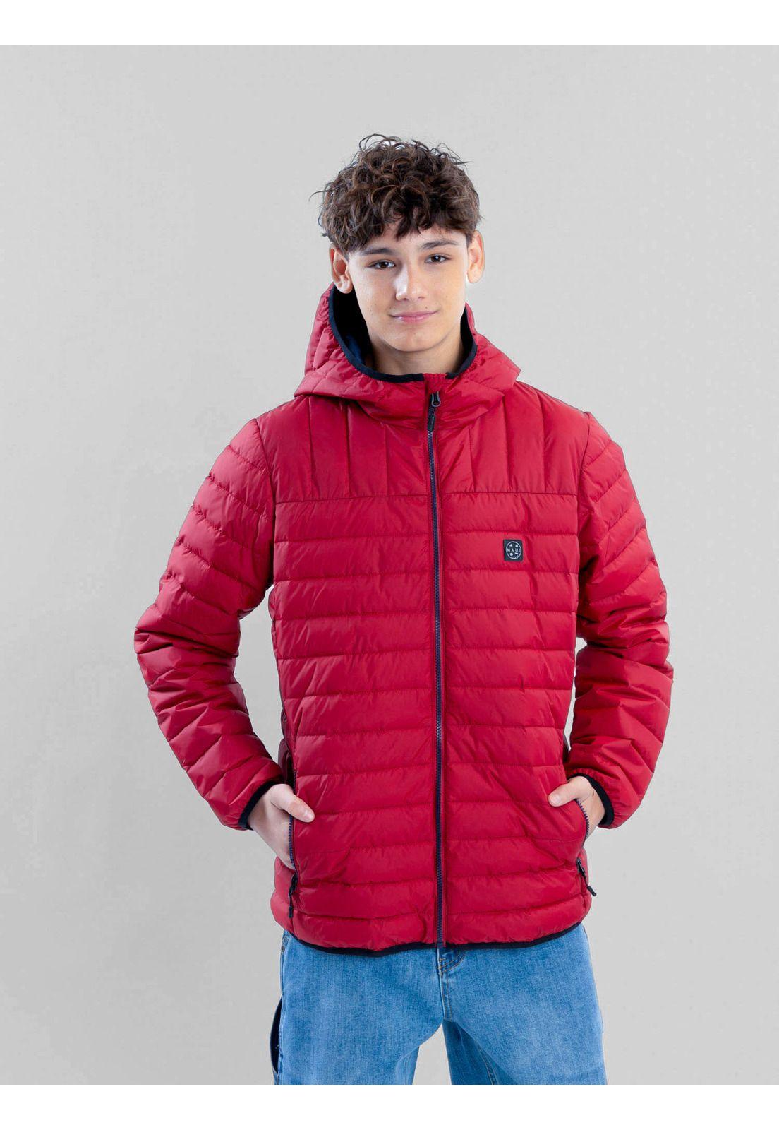 Parka Wayfarer Rojo Infantil Maui And Sons-0