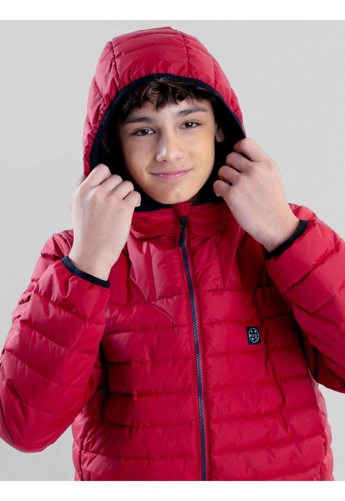 Parka Wayfarer Rojo Infantil Maui And Sons-3