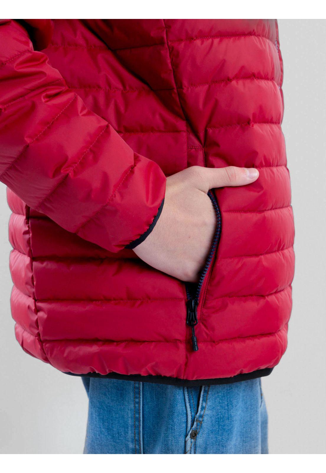 Parka Wayfarer Rojo Infantil Maui And Sons-4