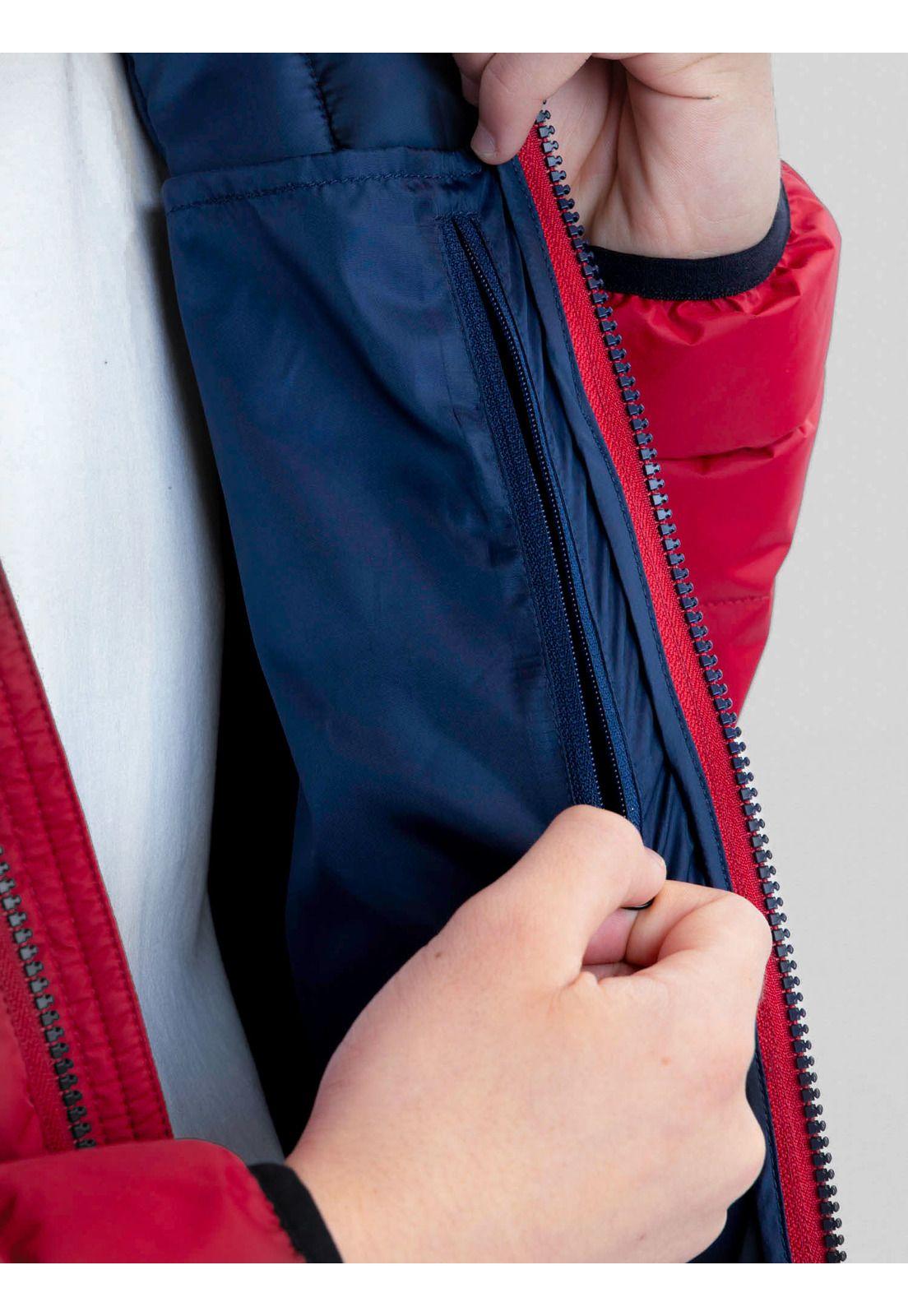 Parka Wayfarer Rojo Infantil Maui And Sons-5