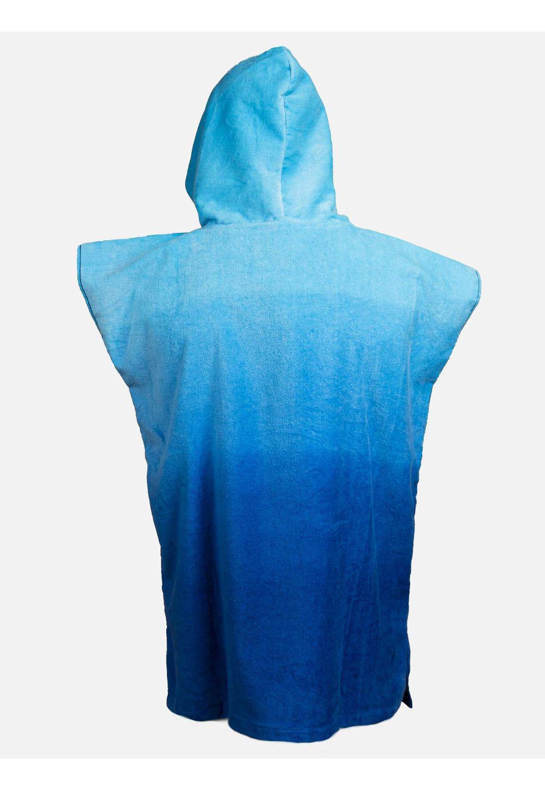 Toalla Big Wave Shark Azul Niño Maui And Sons-1