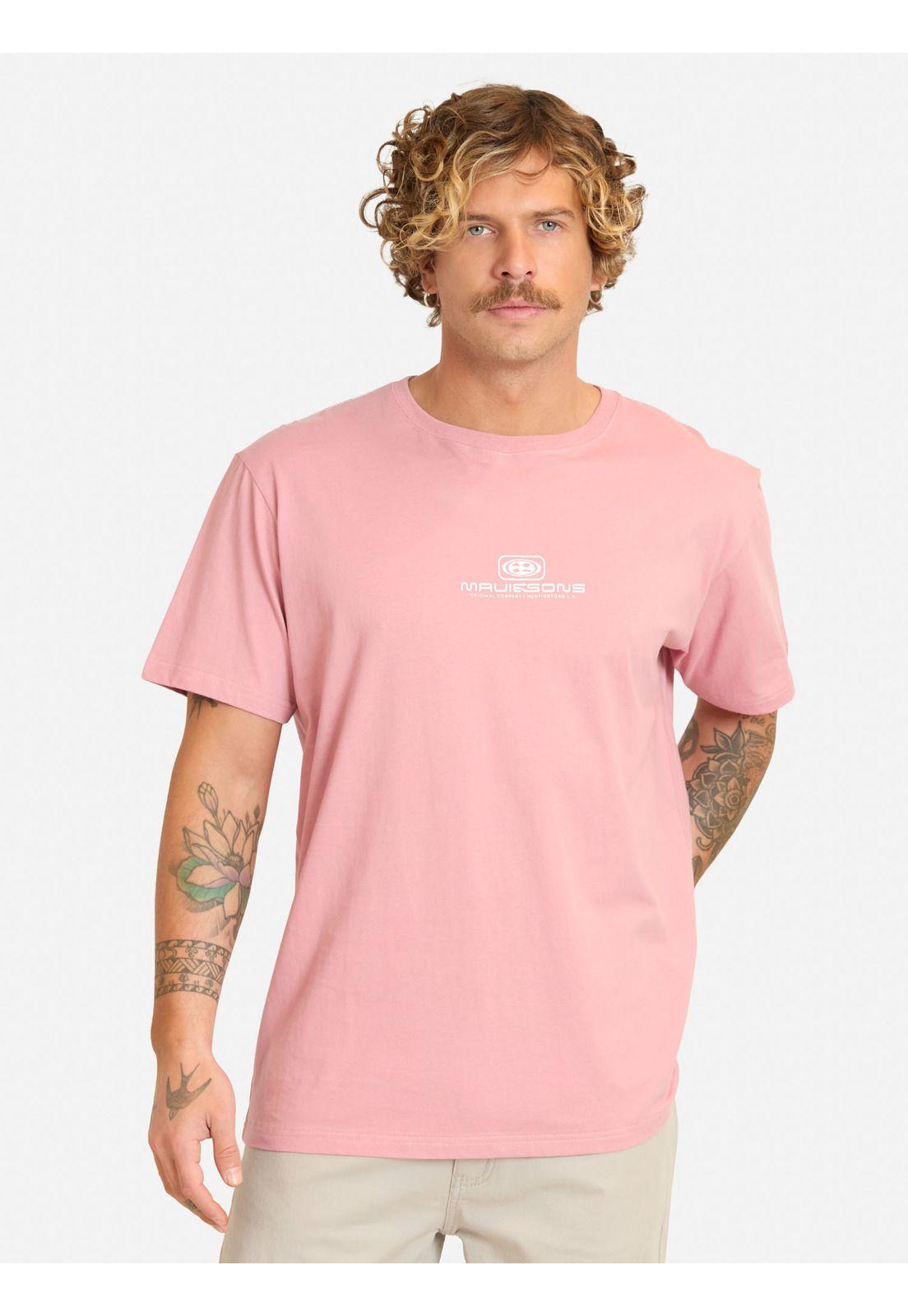 Polera MC Tivaloft Rosado Hombre Maui And Sons-0