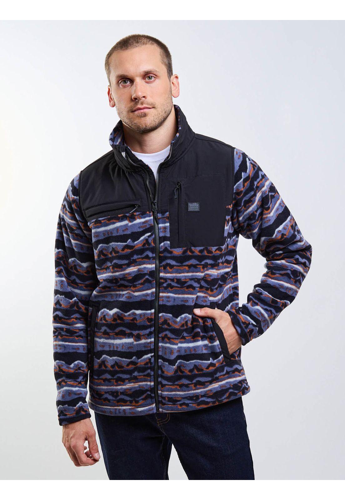 Poleron Polar Summit Trail Multicolor Hombre Maui And Sons-3