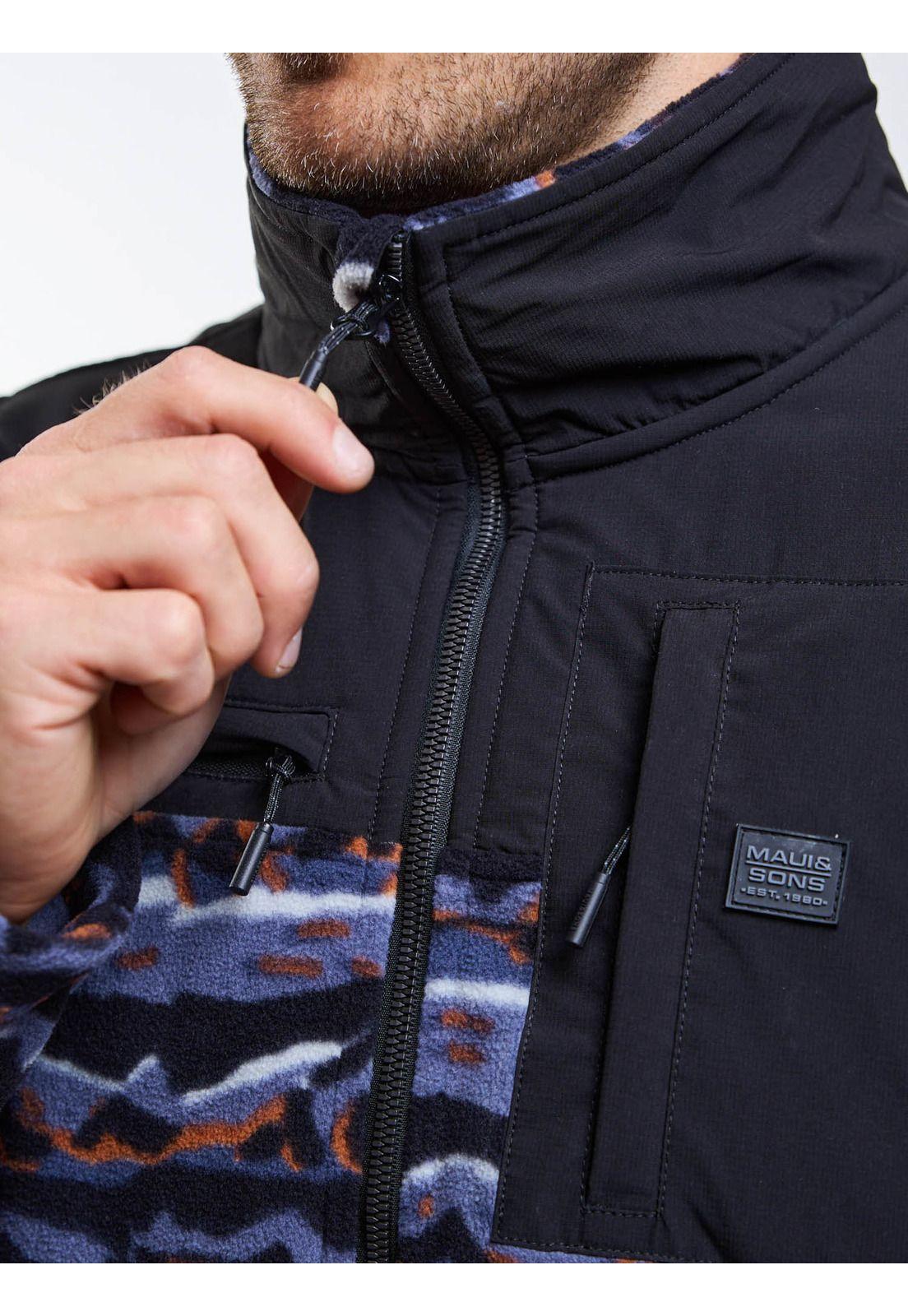 Poleron Polar Summit Trail Multicolor Hombre Maui And Sons-5