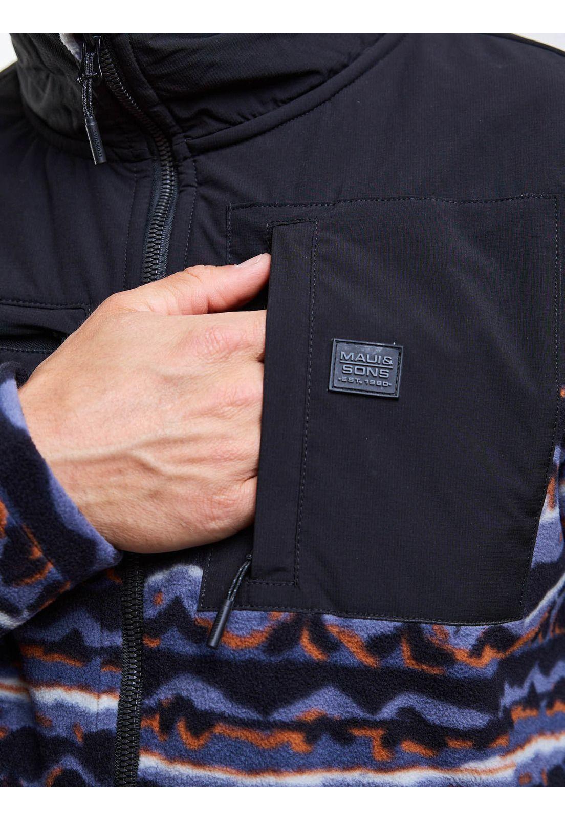 Poleron Polar Summit Trail Multicolor Hombre Maui And Sons-6