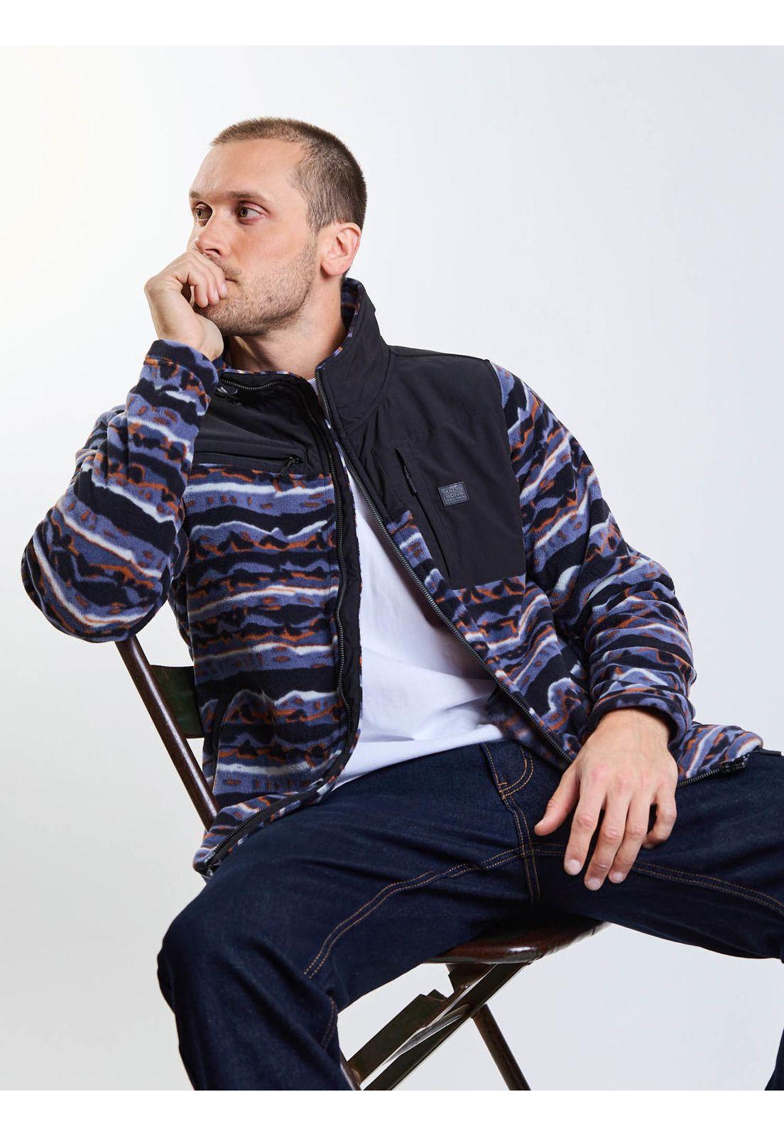 Poleron Polar Summit Trail Multicolor Hombre Maui And Sons-8