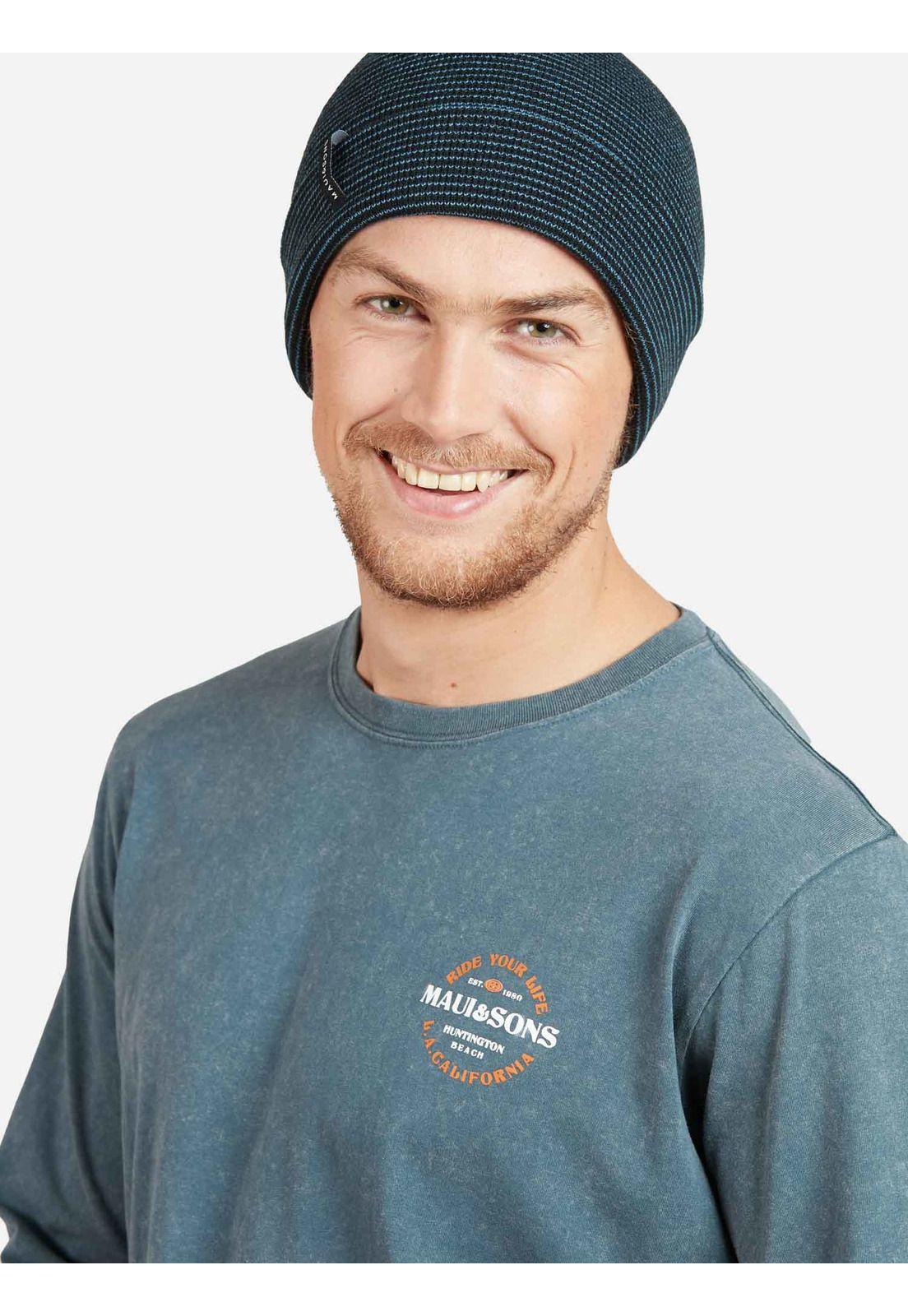 Polera L.A. CALIFORNIA Hombre Gris Maui & Sons-3