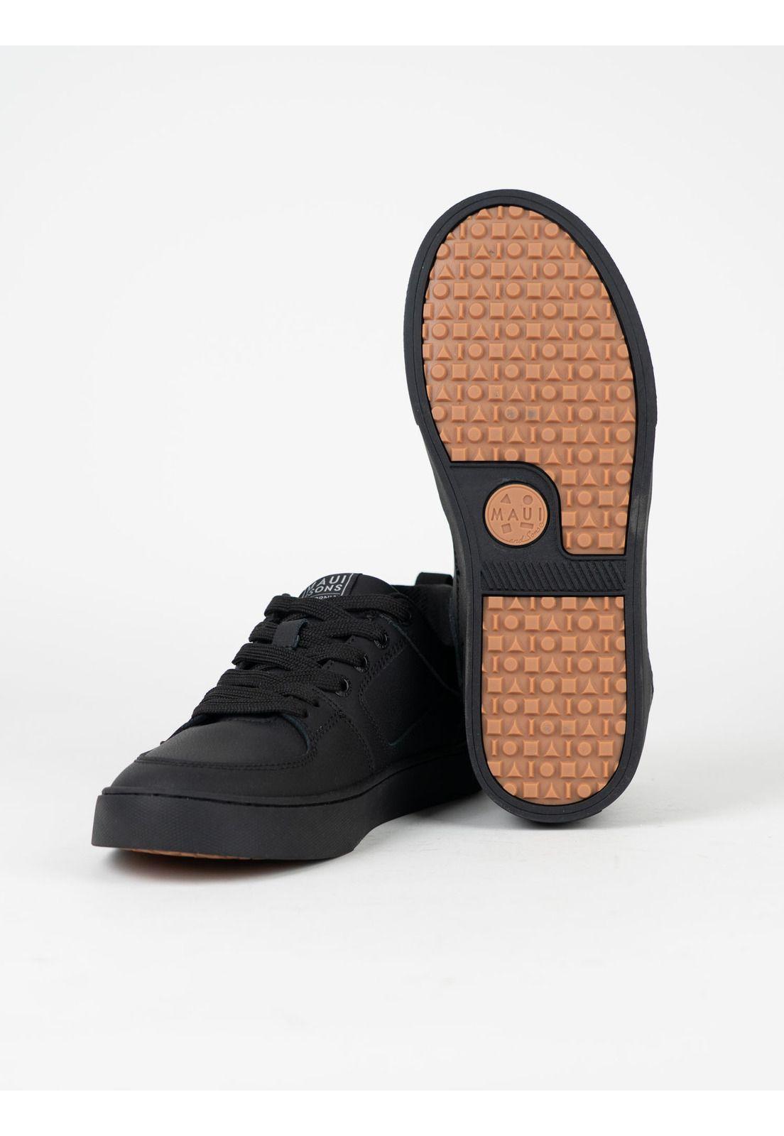 Zapatilla Escolar Drift Negro Hombre Maui and Sons-8