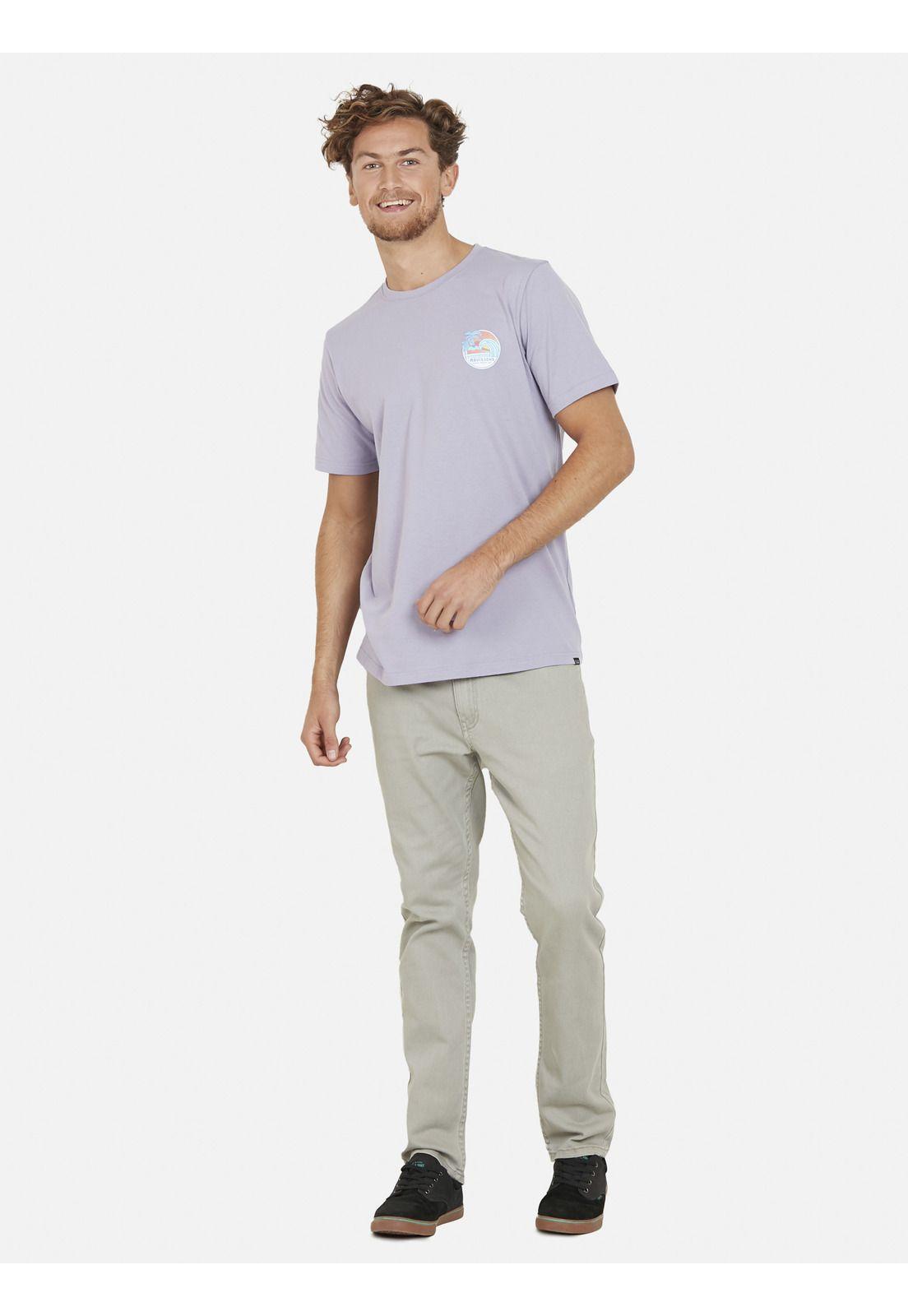 Polera RETRO VENICE Hombre Morado Maui and Sons-3