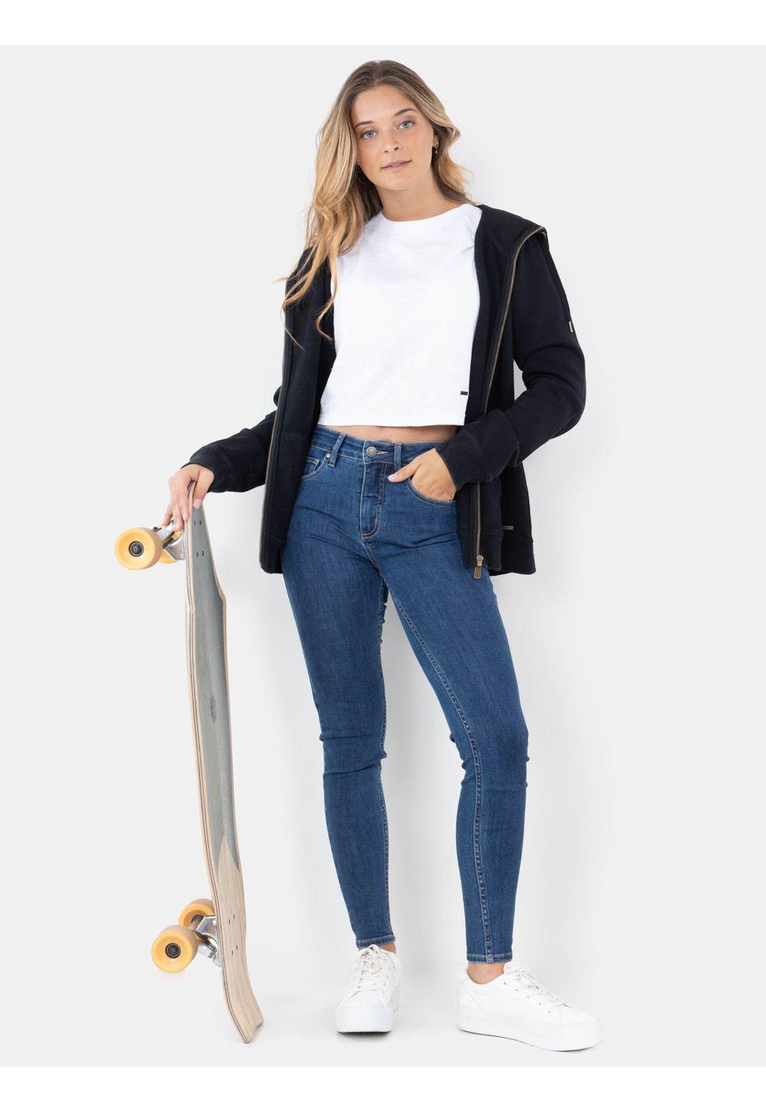 Poleron Vail Negro Mujer Maui And Sons-3