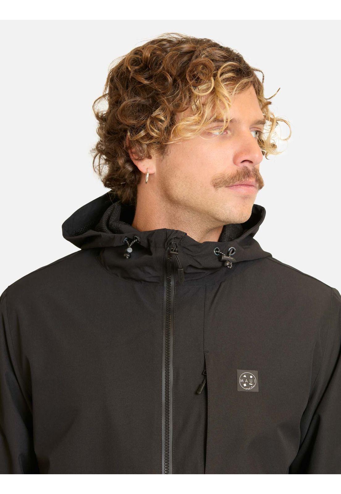 Cortaviento Riluna Negro Hombre Maui And Sons-2