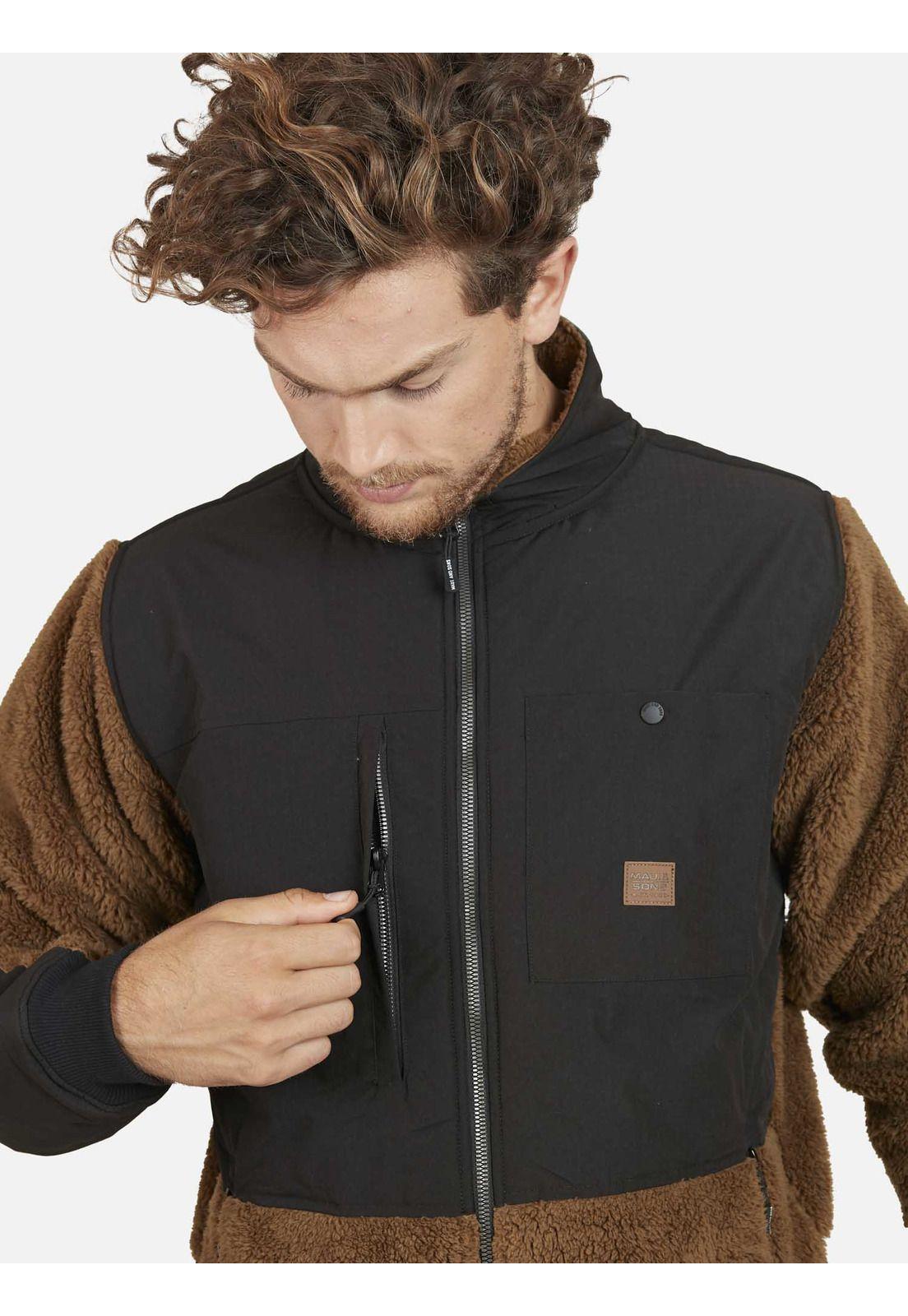 Poleron WALKER Hombre Café Maui and Sons-3